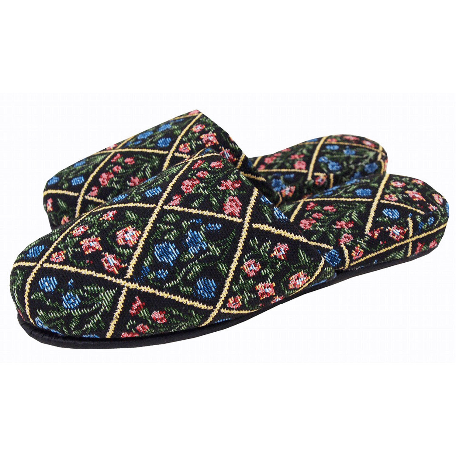 ラティスフラワー吊り込みスリッパ - 画像3