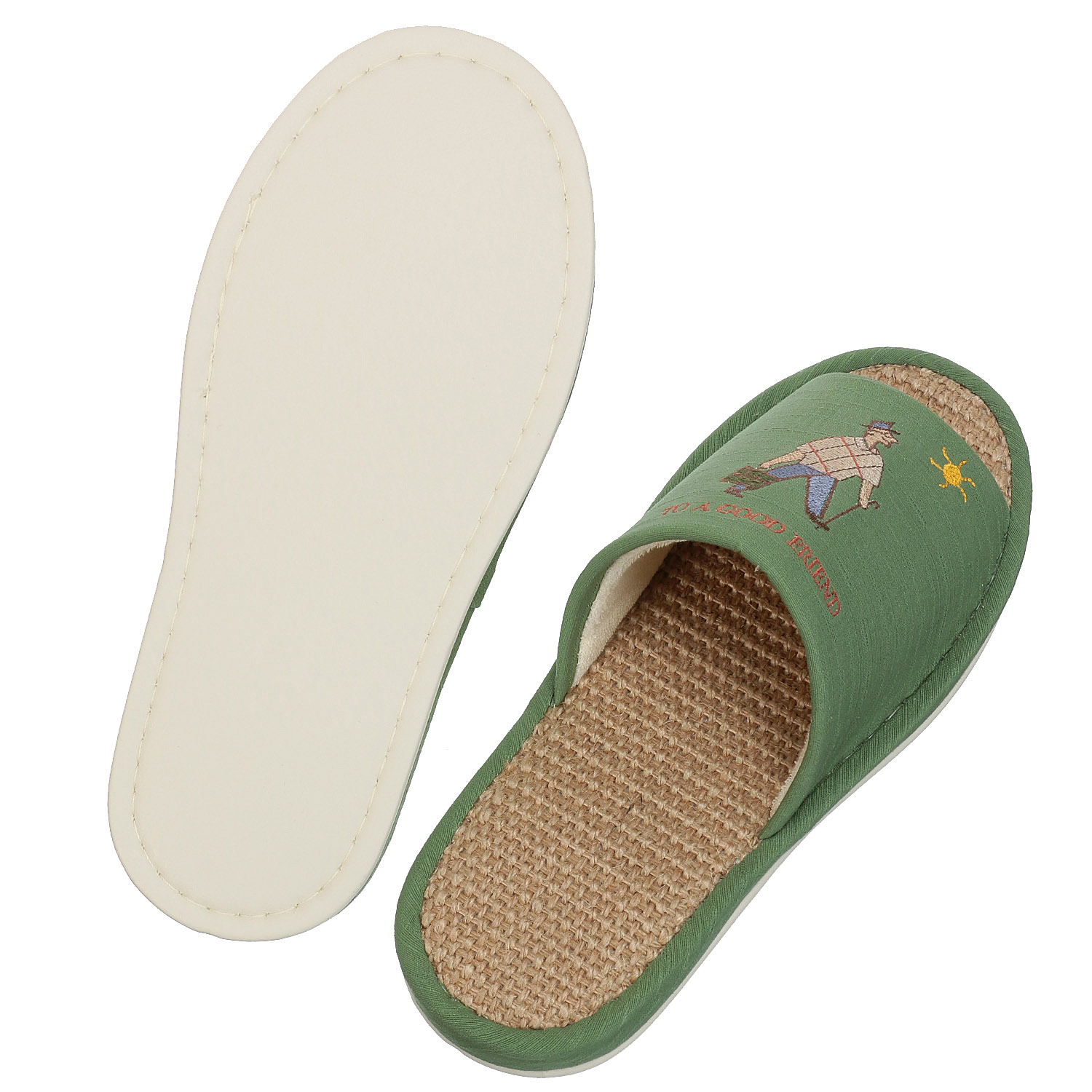 パパ麻中スリッパ - 画像3