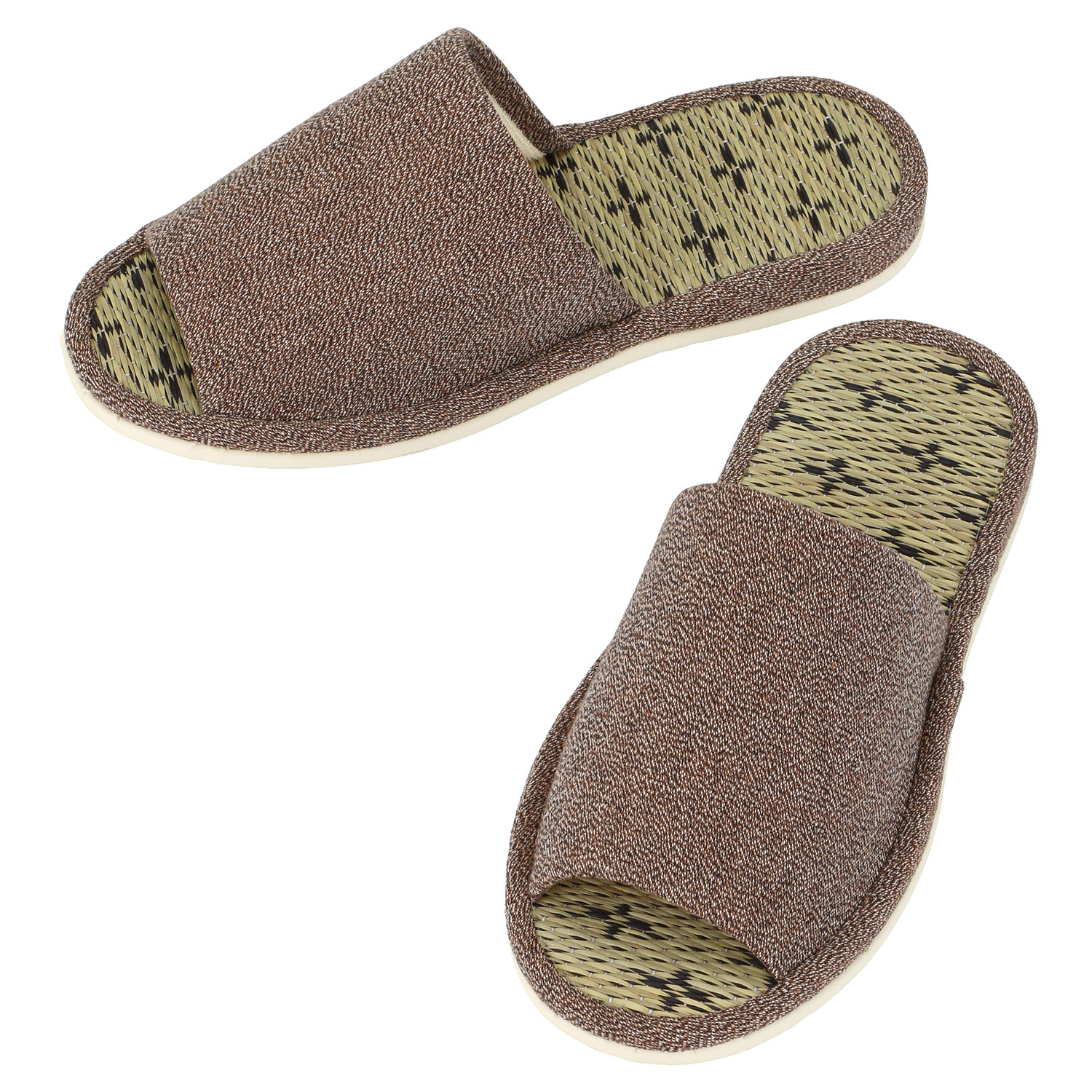 十字紋畳中スリッパL