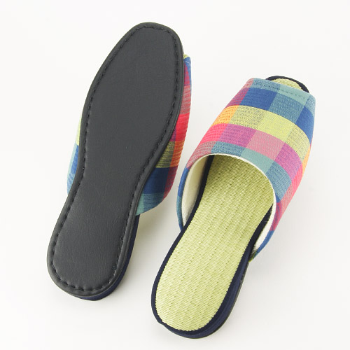 藍染しじら織 吊り込み畳スリッパM - 画像6