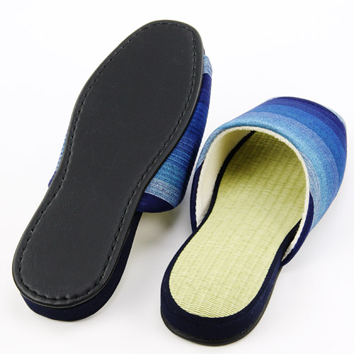 藍染吊り込み 畳スリッパL - 画像3