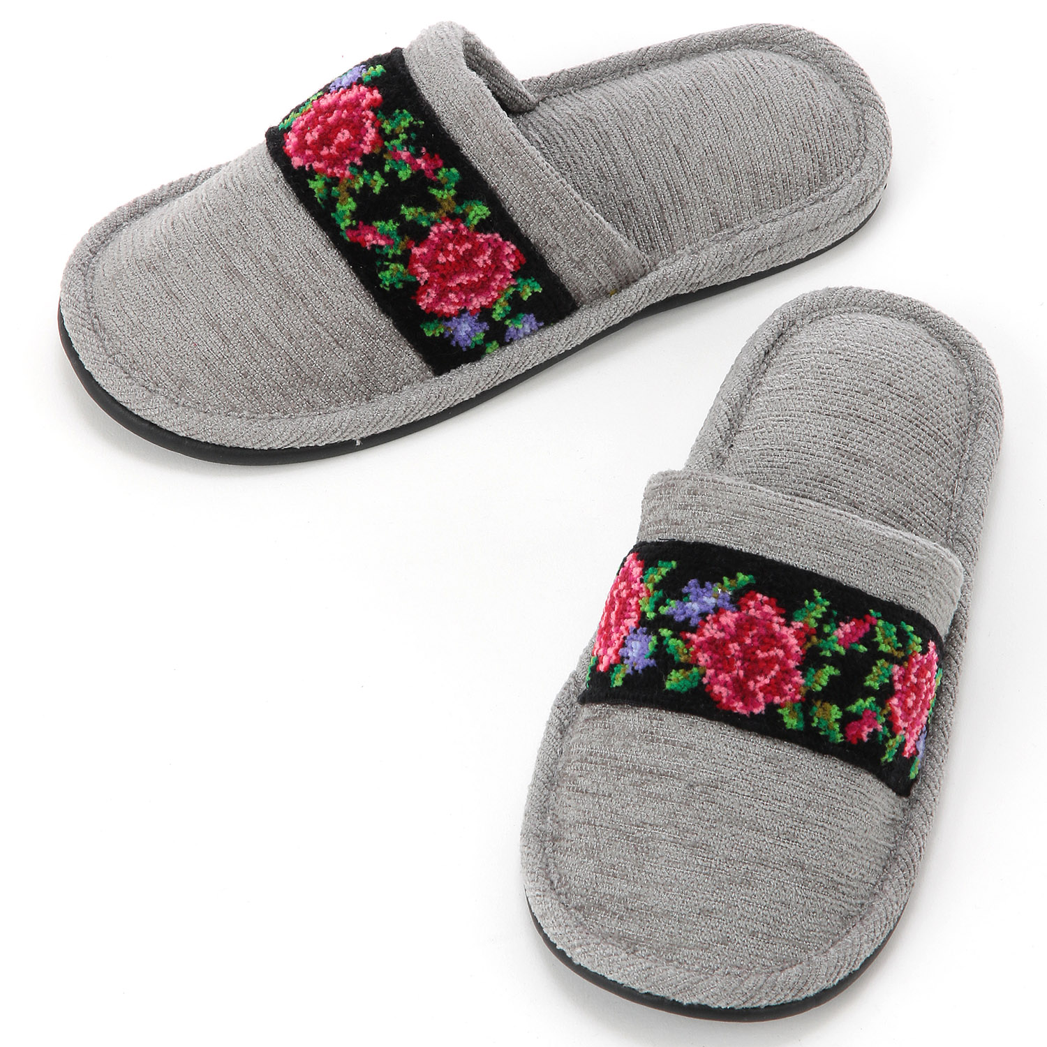 シュニールテープ外縫いスリッパ - 画像2