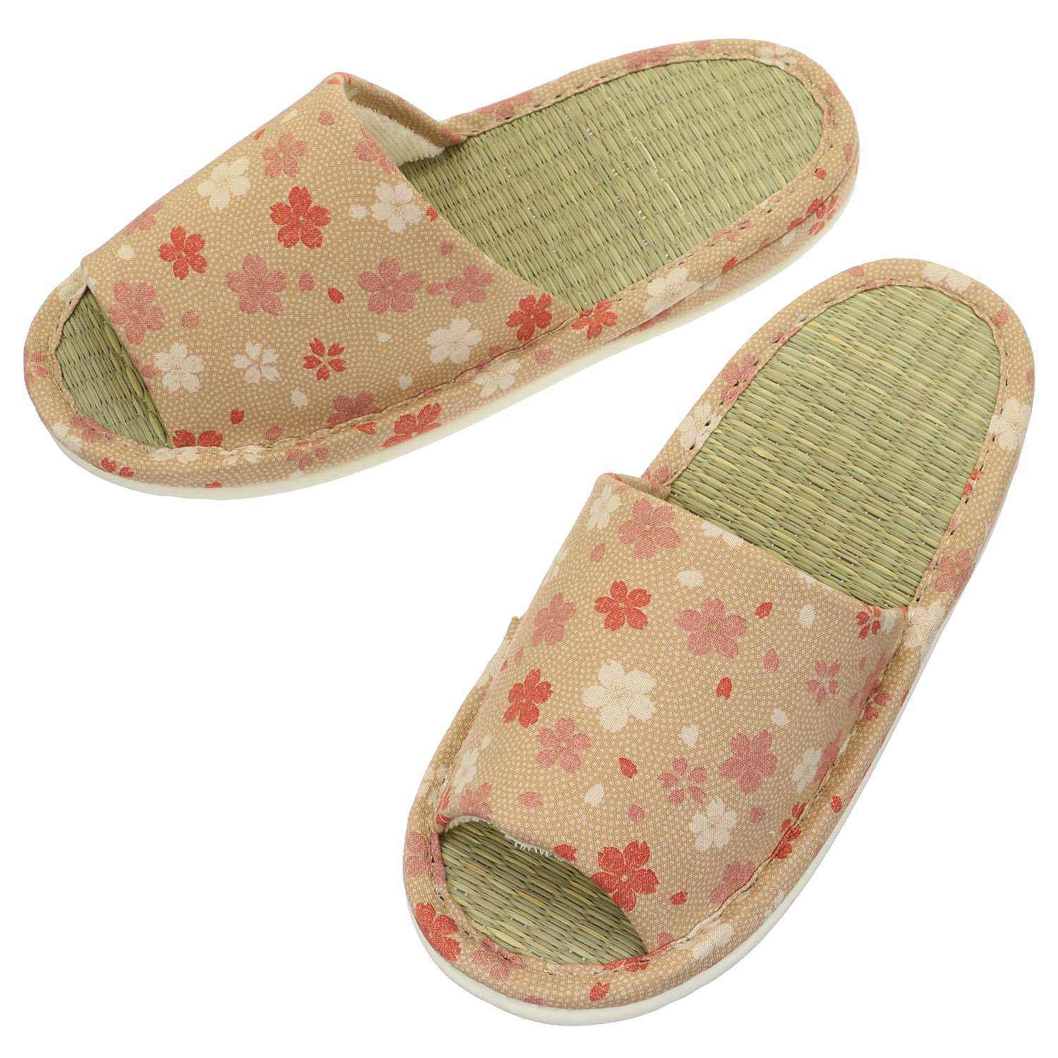 桜模様畳中スリッパS - 画像2