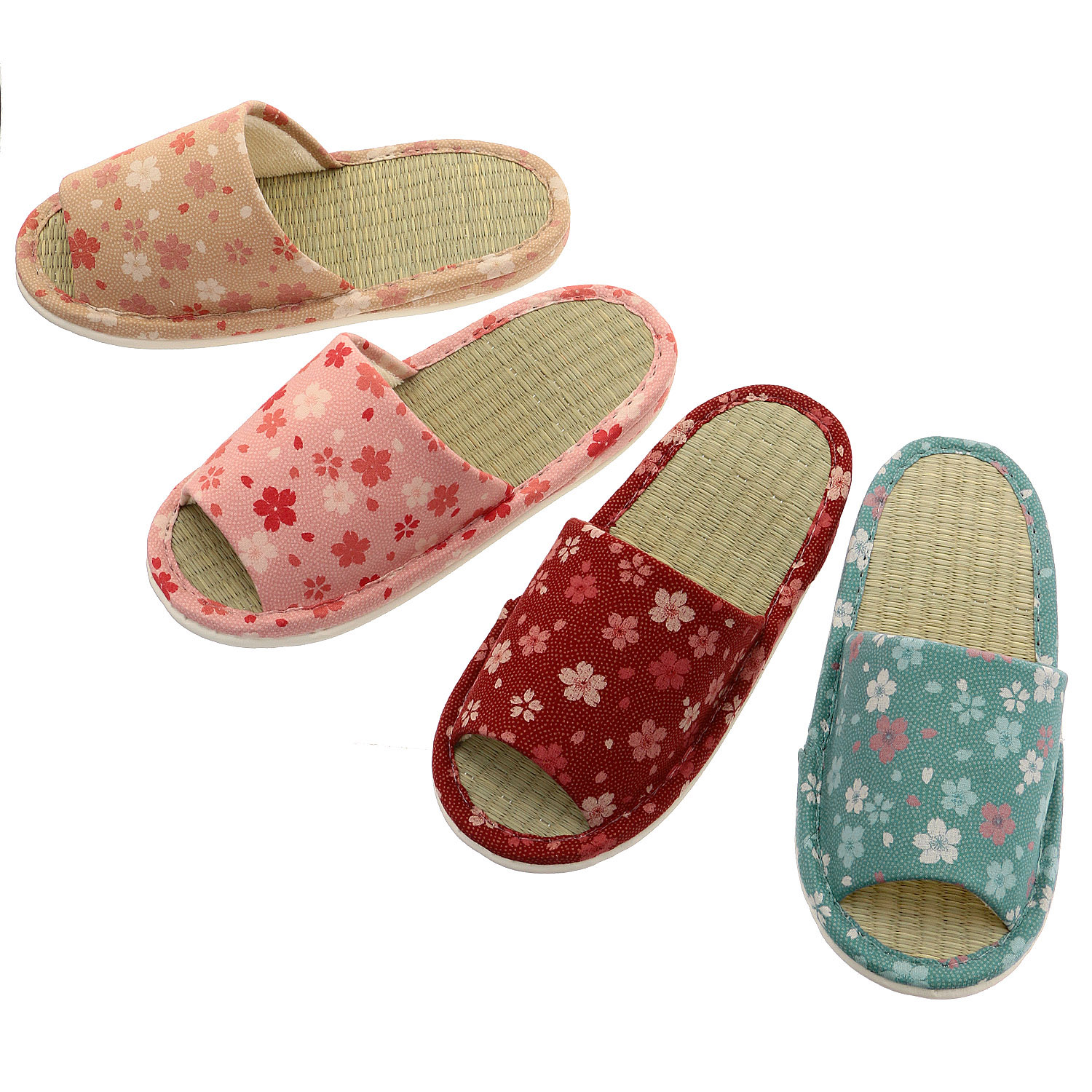 桜模様畳中スリッパS