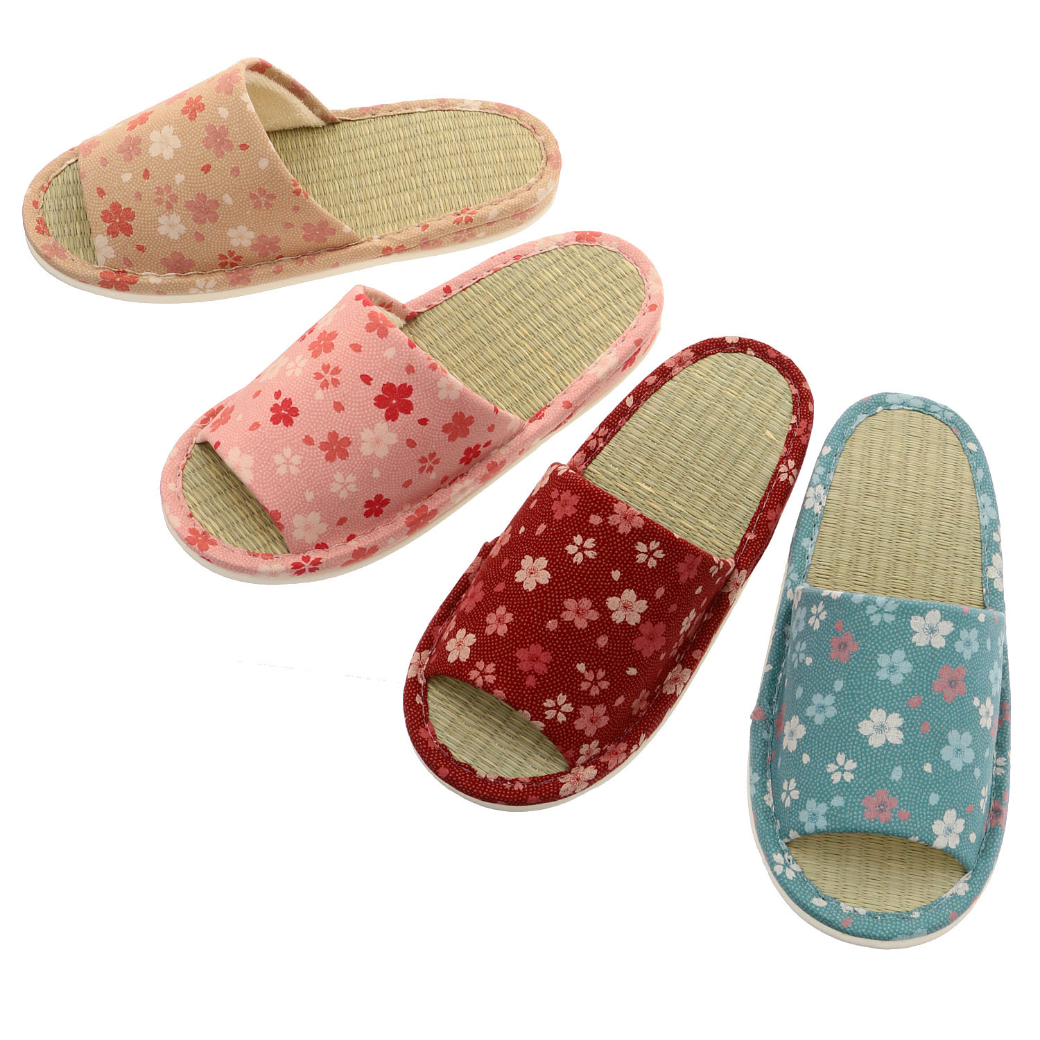 桜模様畳中スリッパ