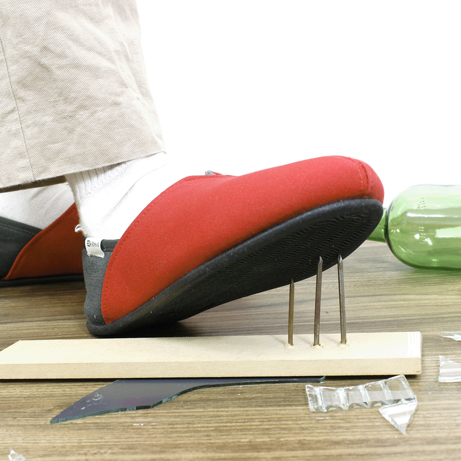 カテバ ガード キャンバスモック防災スリッポン - 画像16