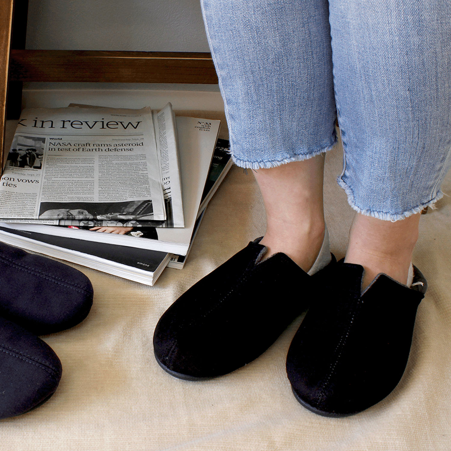 カテバ ガード キャンバスモック防災スリッポン - 画像3