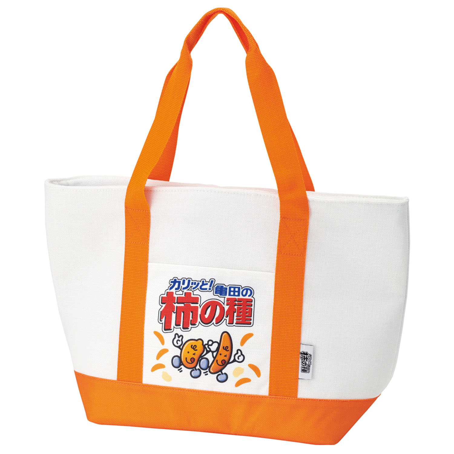 亀田の柿の種 麻風保冷トートショッピングバッグ