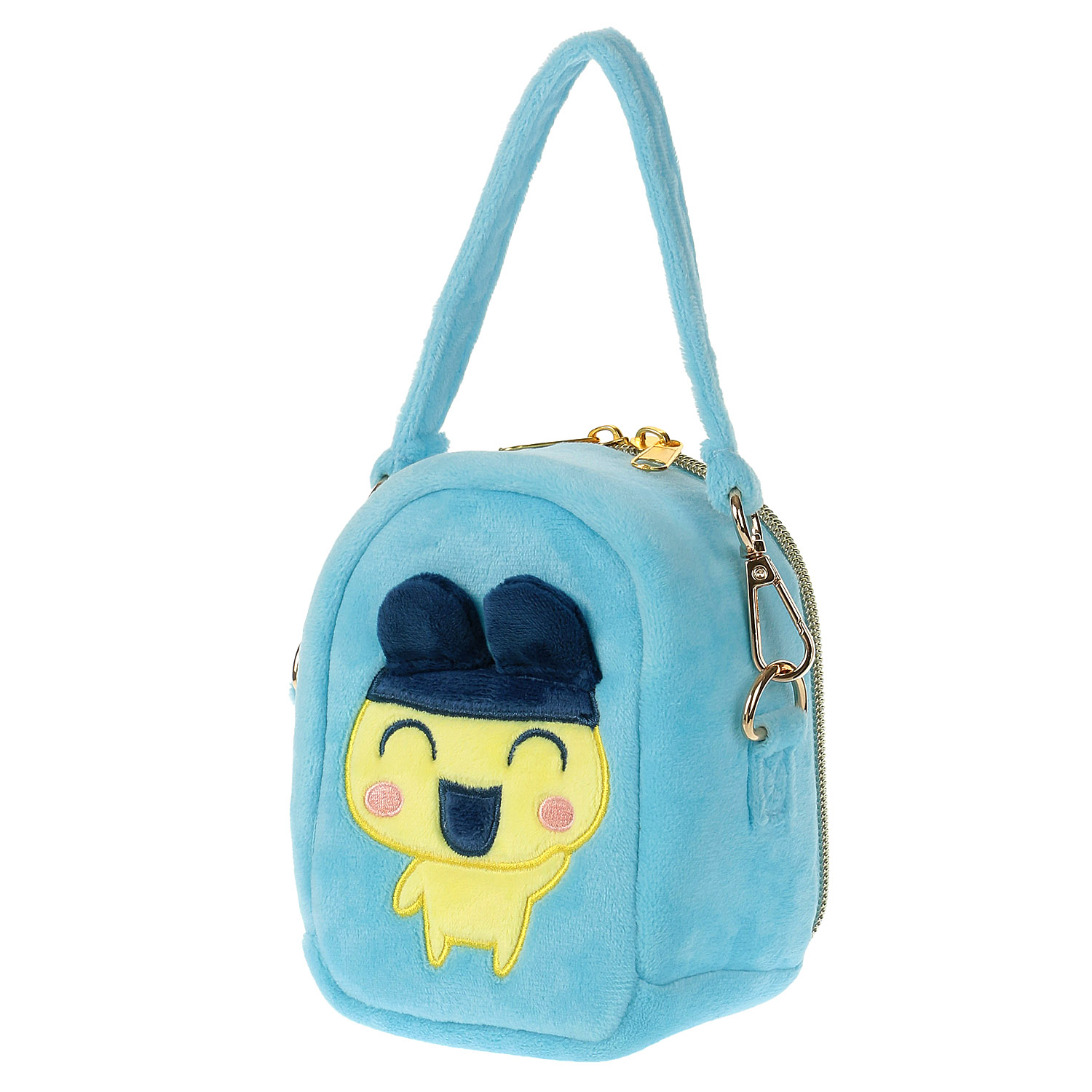 たまごっち ボアミニポーチ まめっち - 画像1