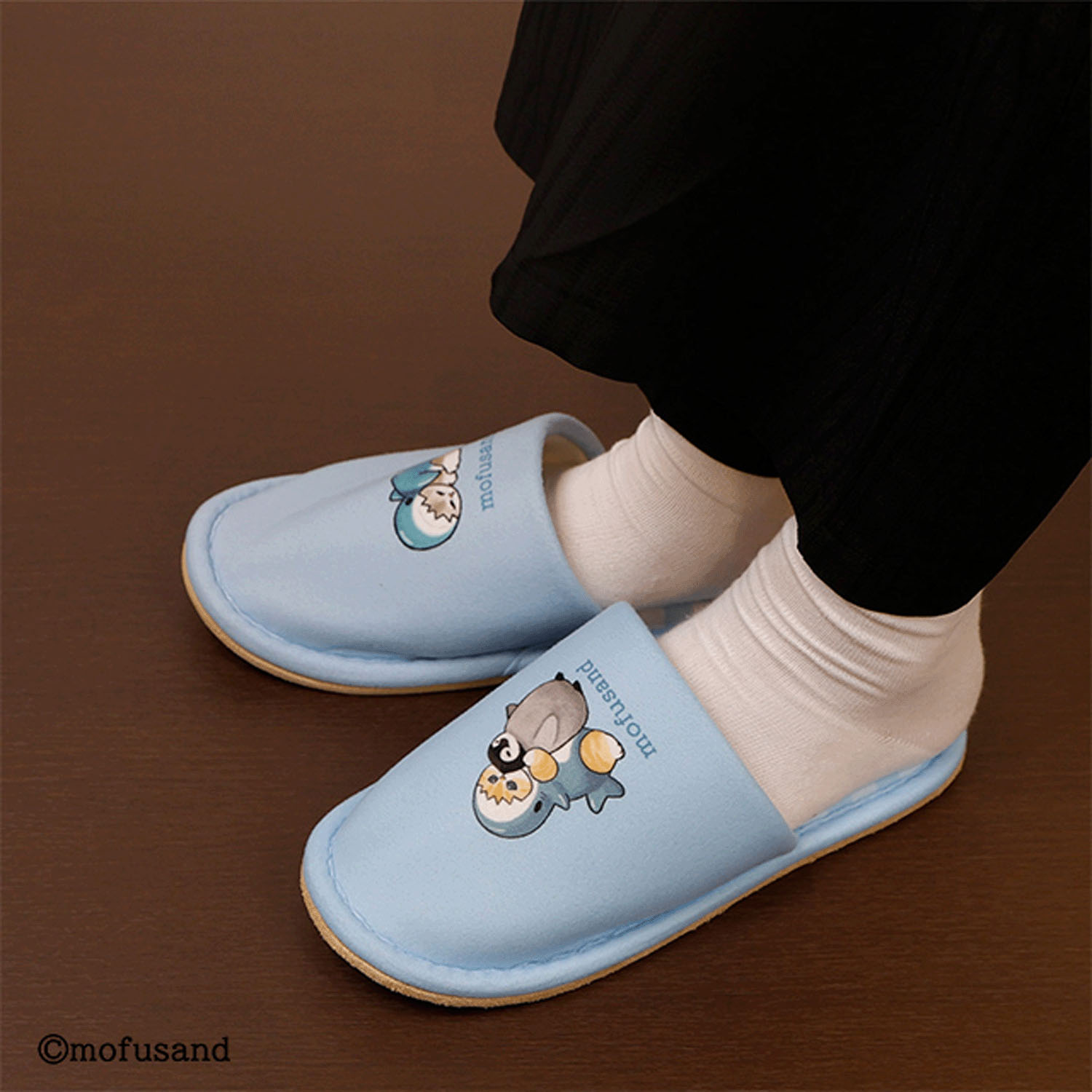 mofusand スリッパ サメにゃんといっしょ - 画像4