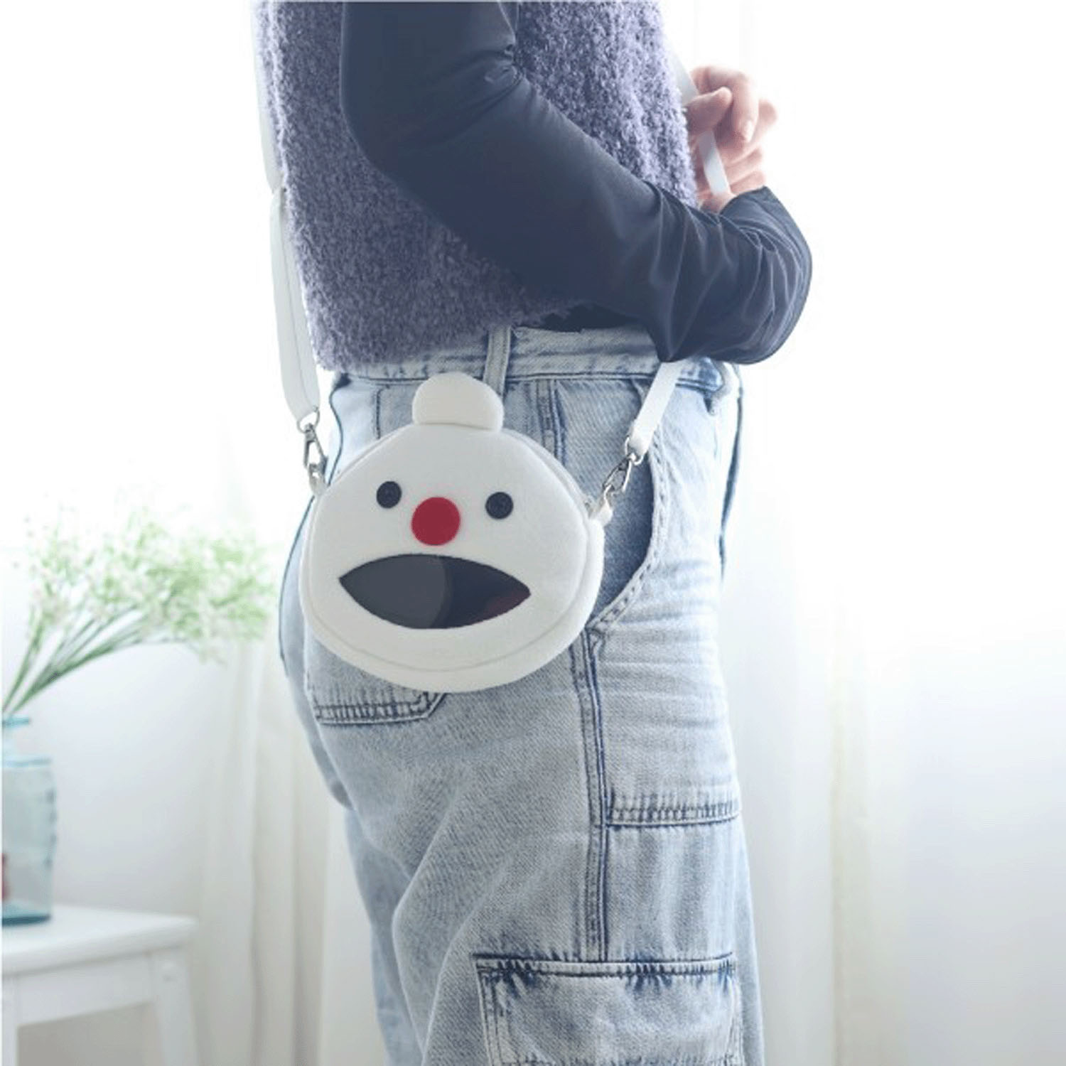 パペットスンスン おでかけポシェット ノンノン - 画像5