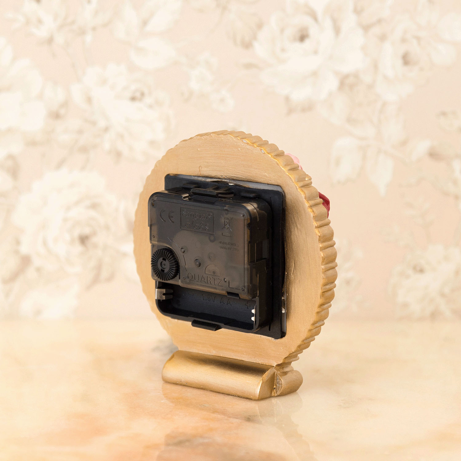 ラウンドテーブルクロック スプレンディッドローズ 置時計 - 画像17