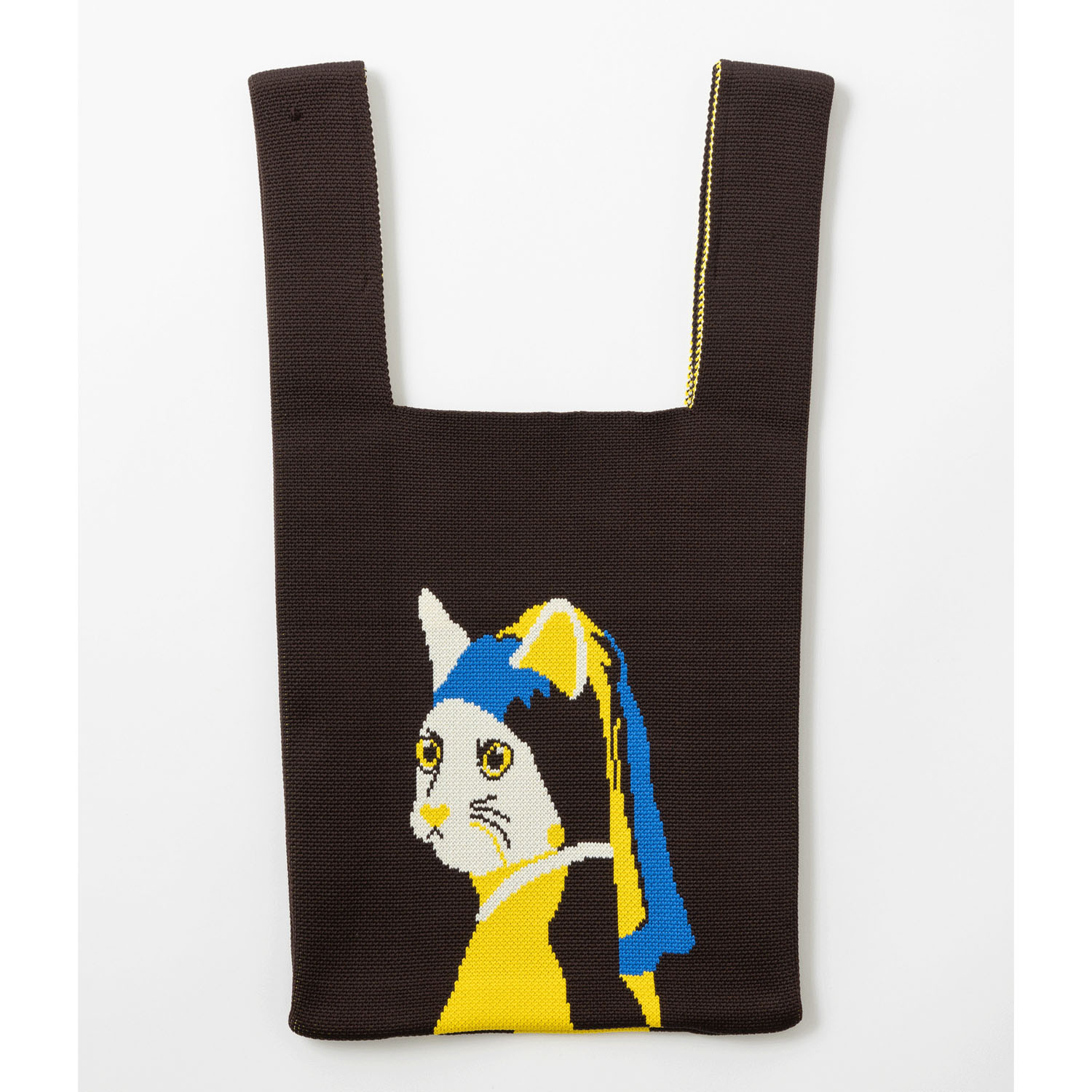 ニットトートバッグ 猫 - 画像13