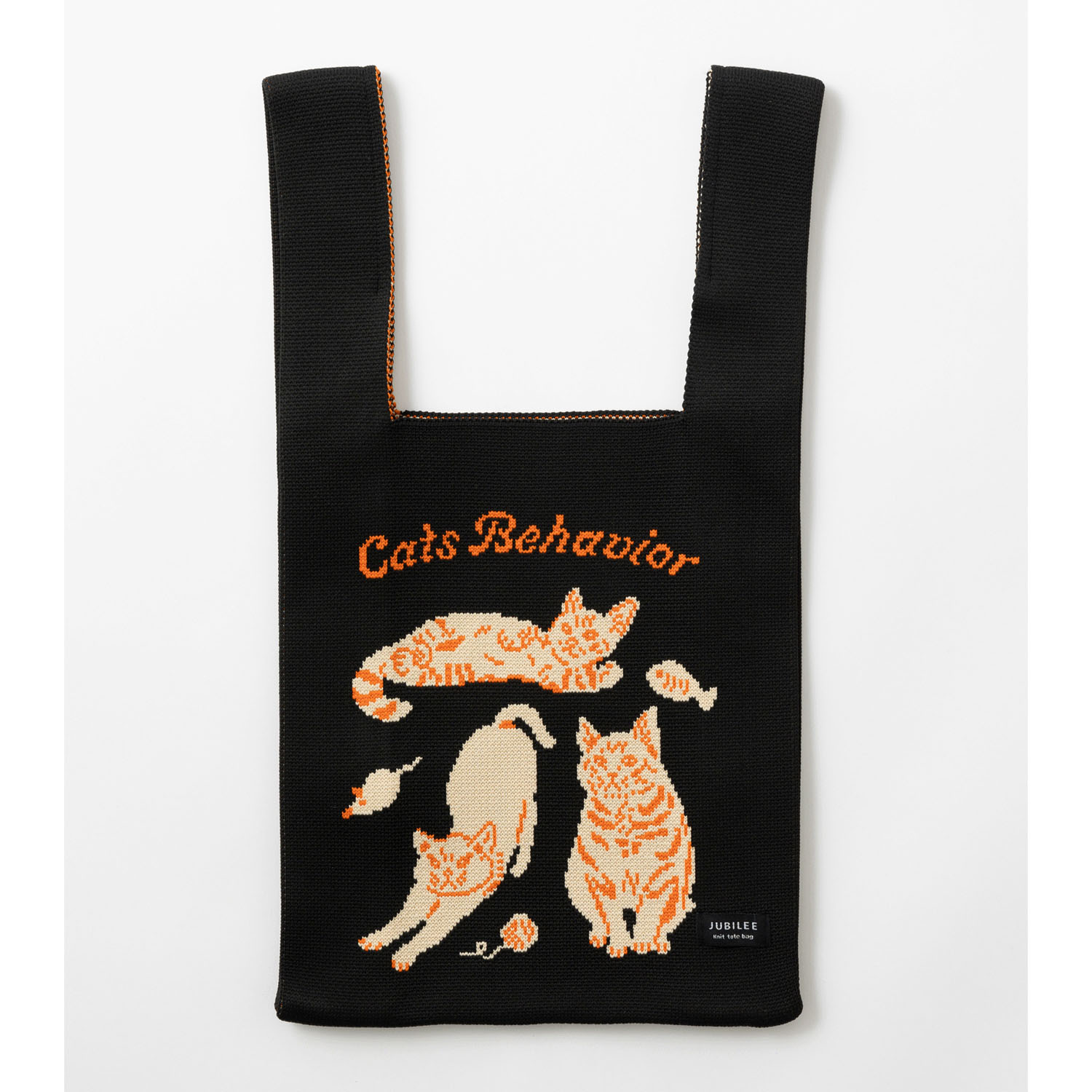 ニットトートバッグ 猫 - 画像16