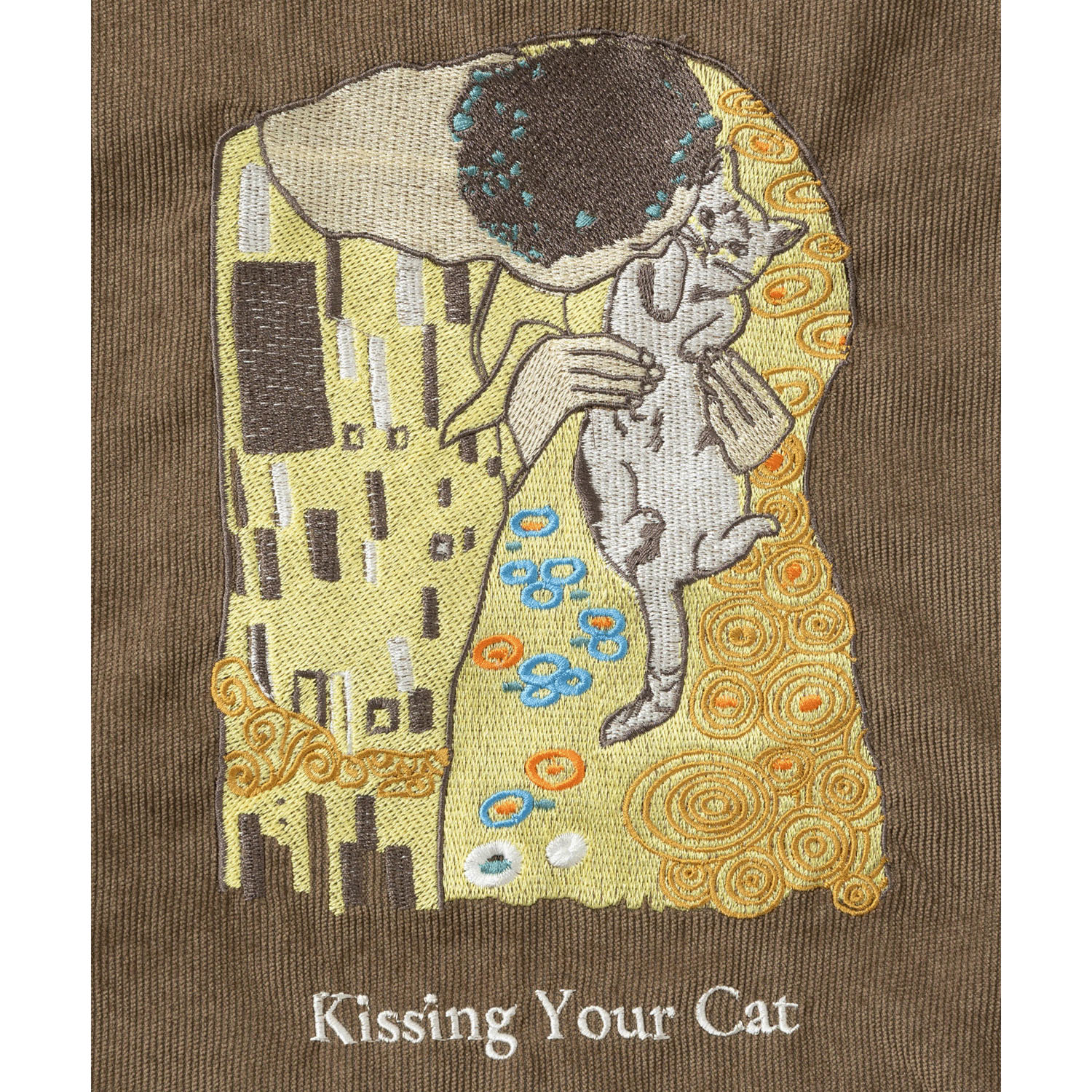 猫デザイン刺繍 コーデュロイ トートバッグ【04・05番次回未定】 - 画像17