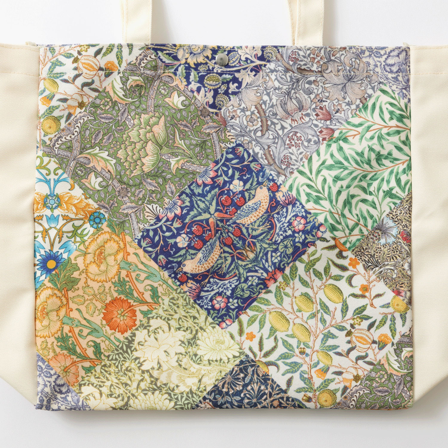 【在庫限り】ダクロン素材 マルシェトートバッグ ウィリアムモリス柄【03番メーカー終了】 - 画像8