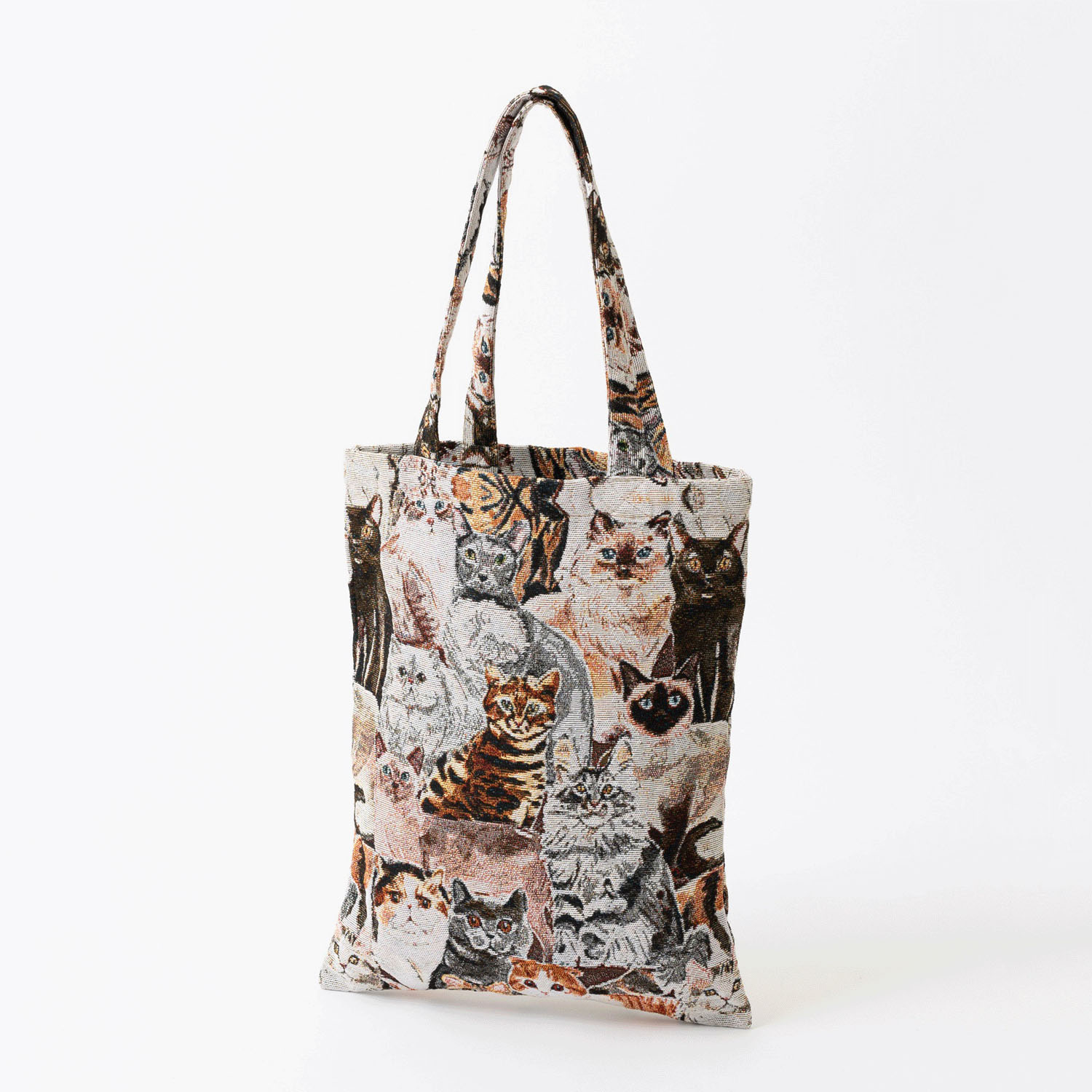 ジャガード織 猫柄トートバッグ【04番次回未定】 - 画像15