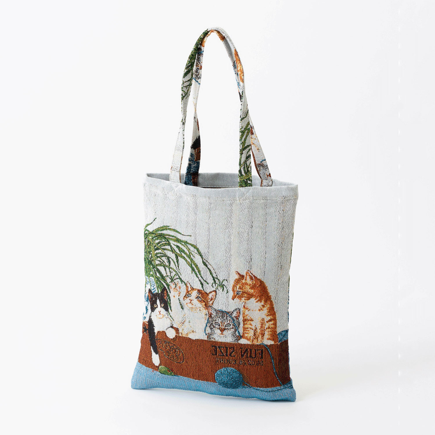 ジャガード織 猫柄トートバッグ【04番次回未定】 - 画像7