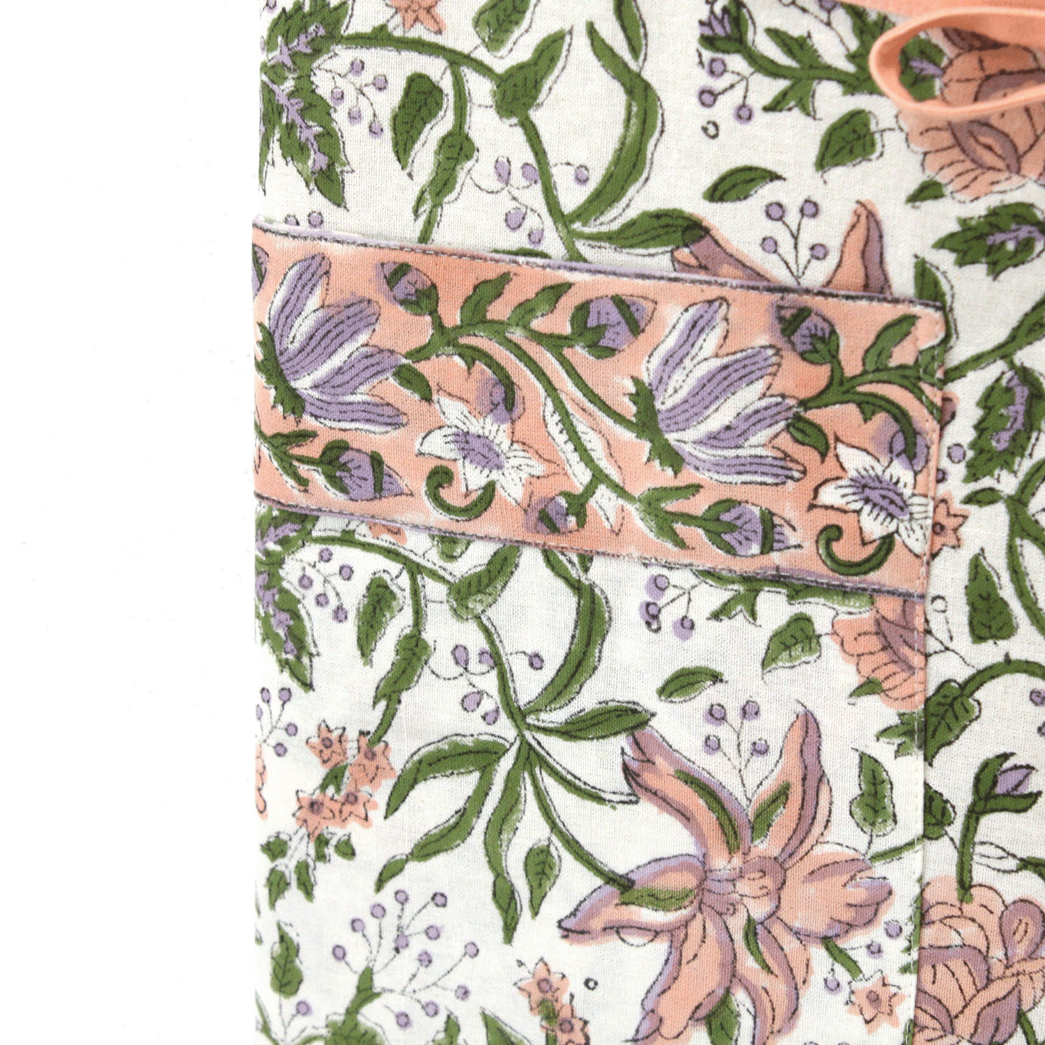 【在庫限り】エプロン カリーノブロックプリント - 画像5