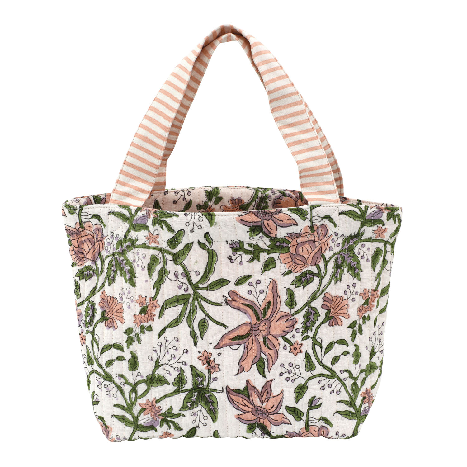 キルトミニトート カリーノブロックプリント - 画像2