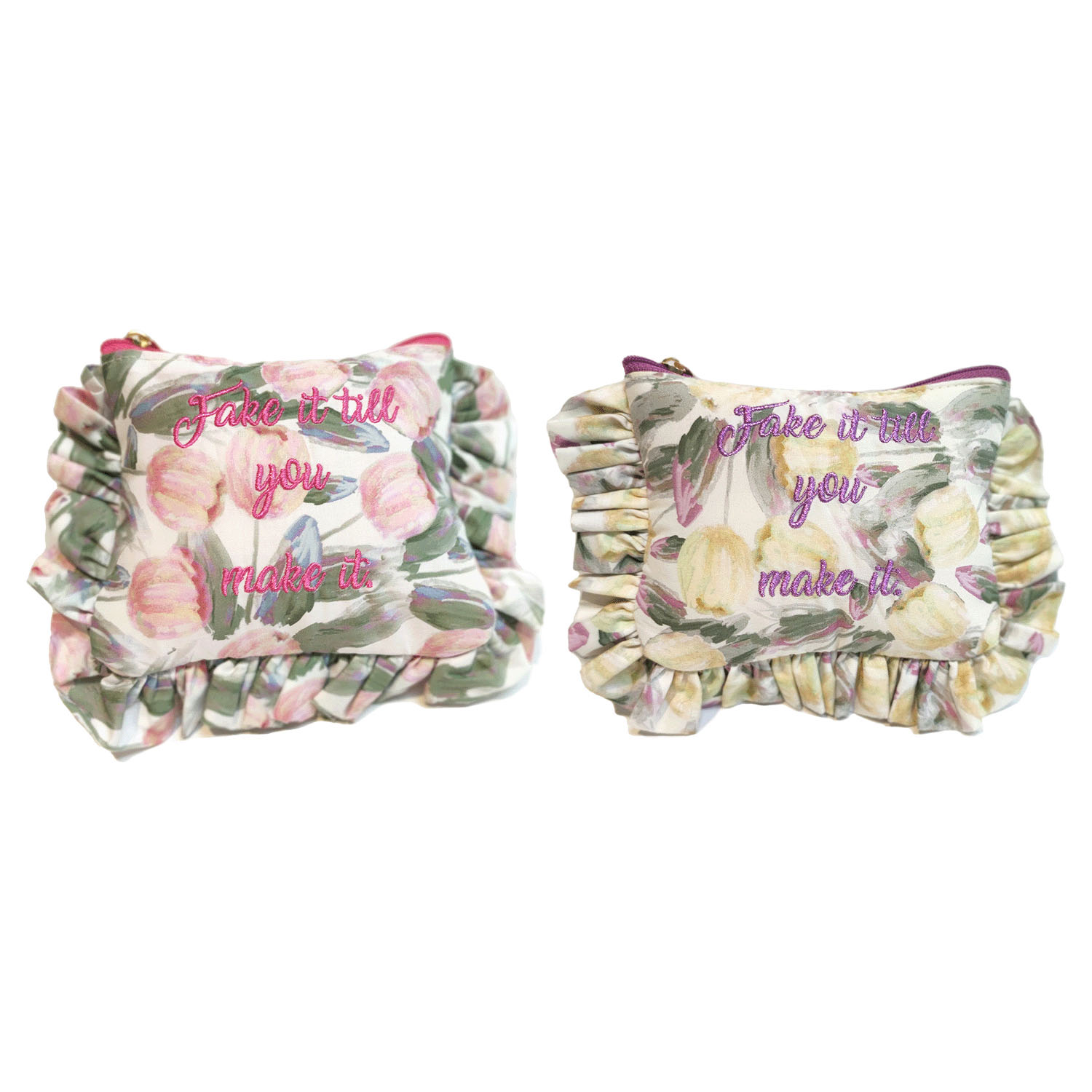 Frilly tulip ティッシュポーチ - 画像1