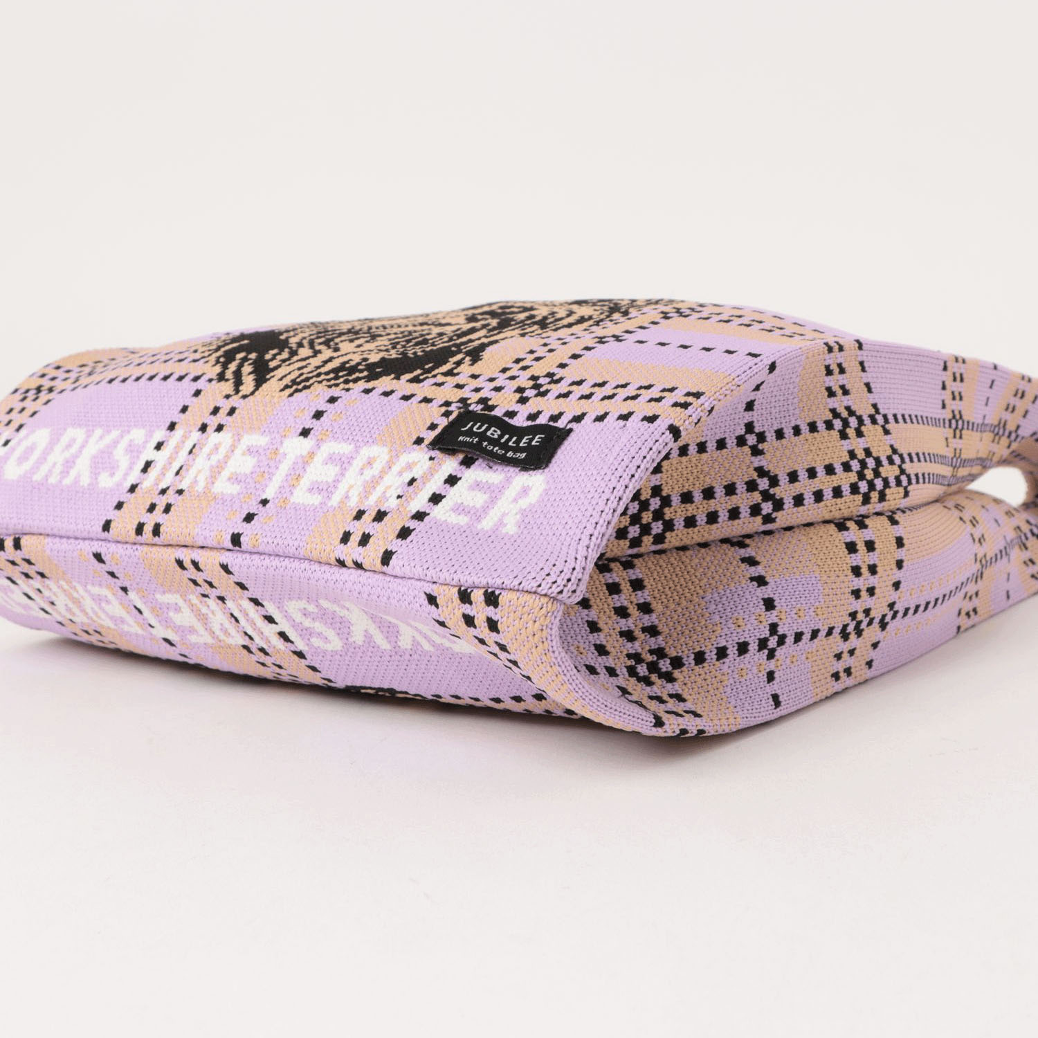 【在庫限り】ニットトートバッグ 犬 おしり デザイン マルシェバッグ - 画像5