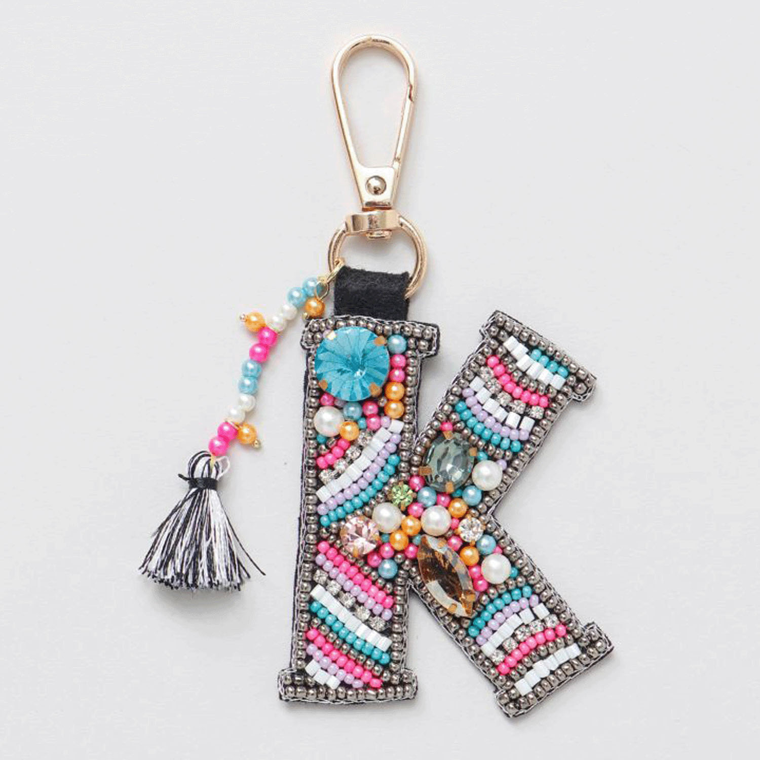 ビジュー イニシャルチャーム - 画像3