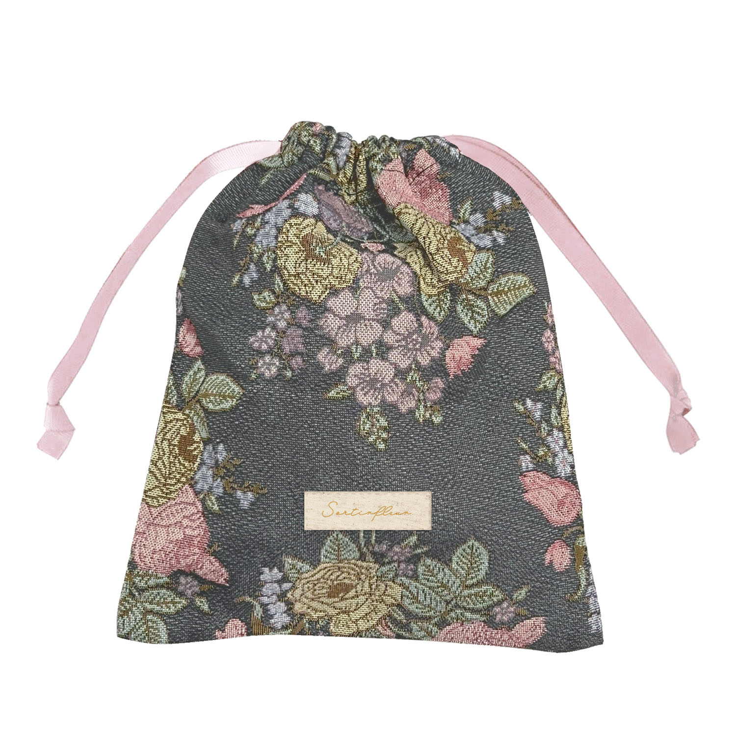 ソルティフルール 巾着ポーチ