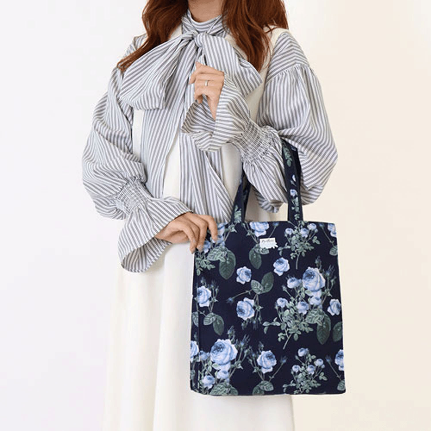 ブルーローズ A4トートバッグ - 画像8