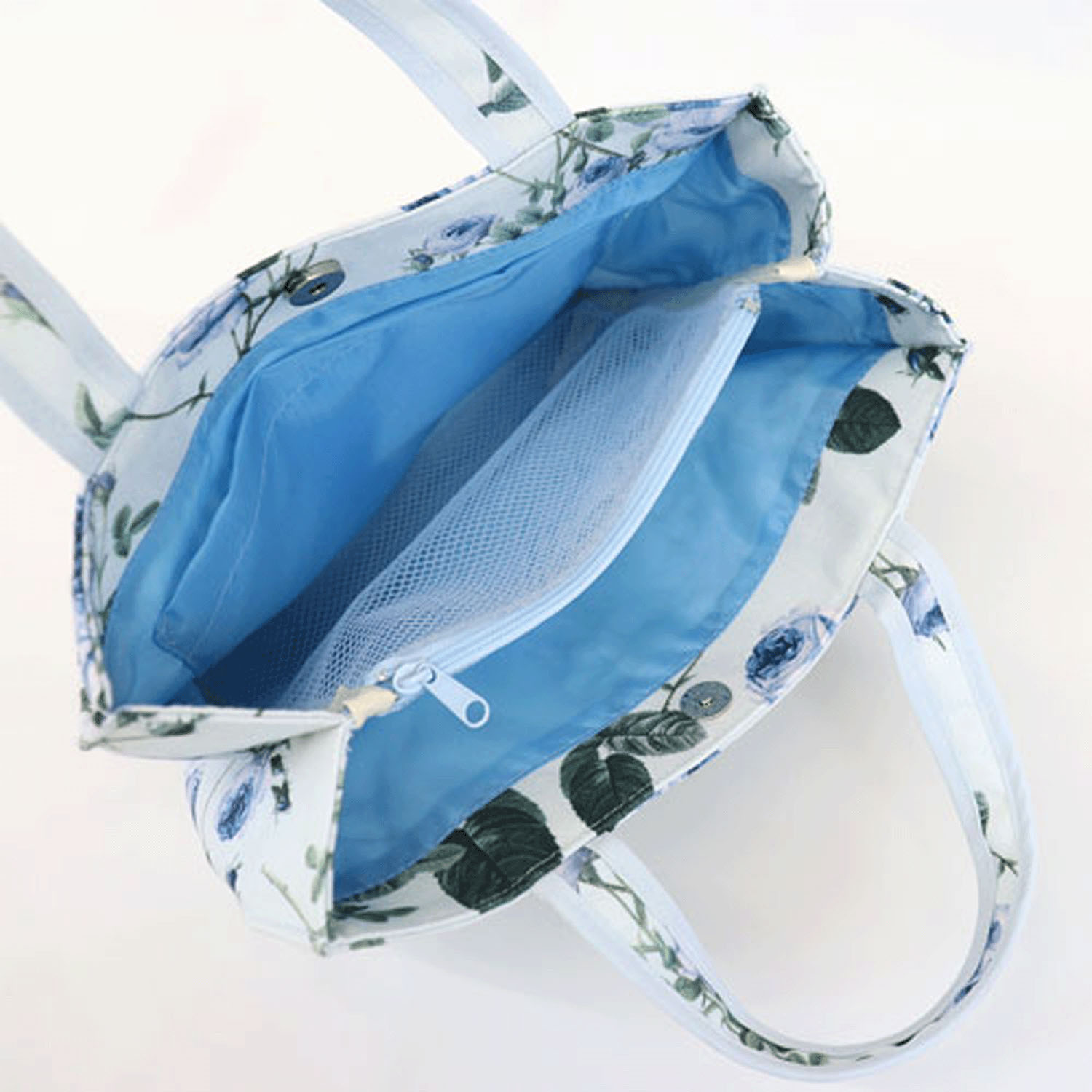 ブルーローズ ミニトートバッグ - 画像3