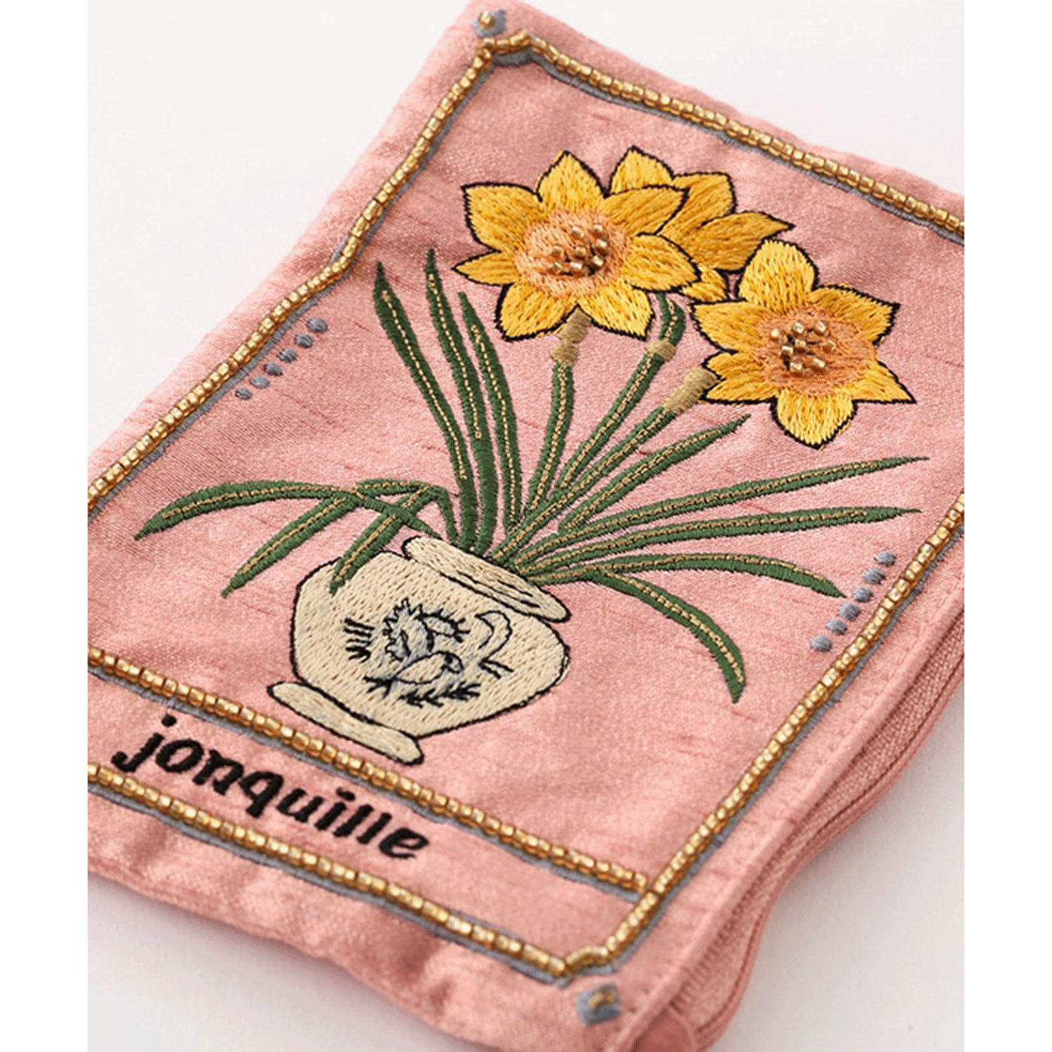 【在庫限り】ボタニカル刺繍ポーチ - 画像7