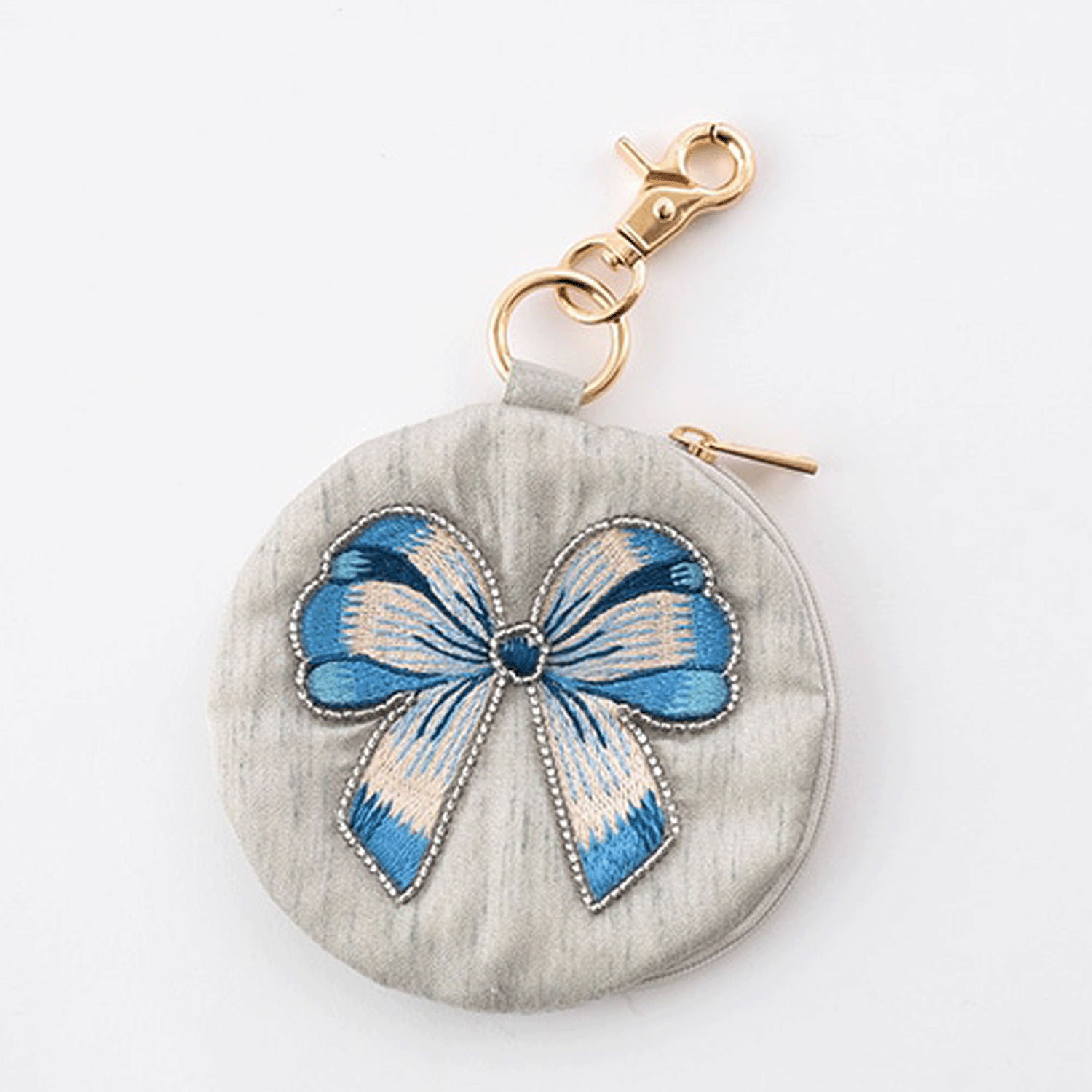 リボン刺繍キーポーチ - 画像5