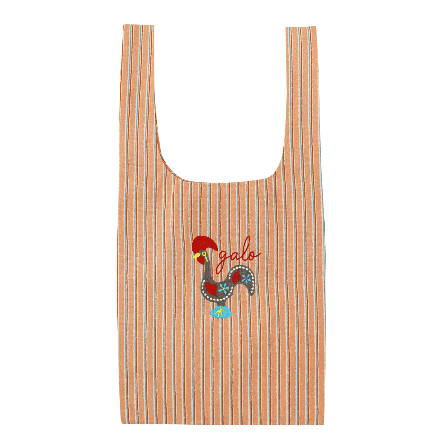 マルシェバッグ 南欧モチーフ - 画像2