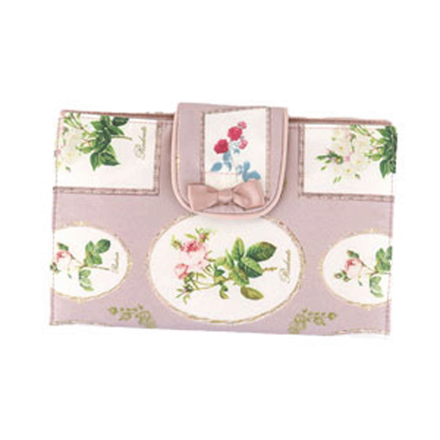 ルドゥーテ フレーム柄リボン付きマルチポーチ - 画像3