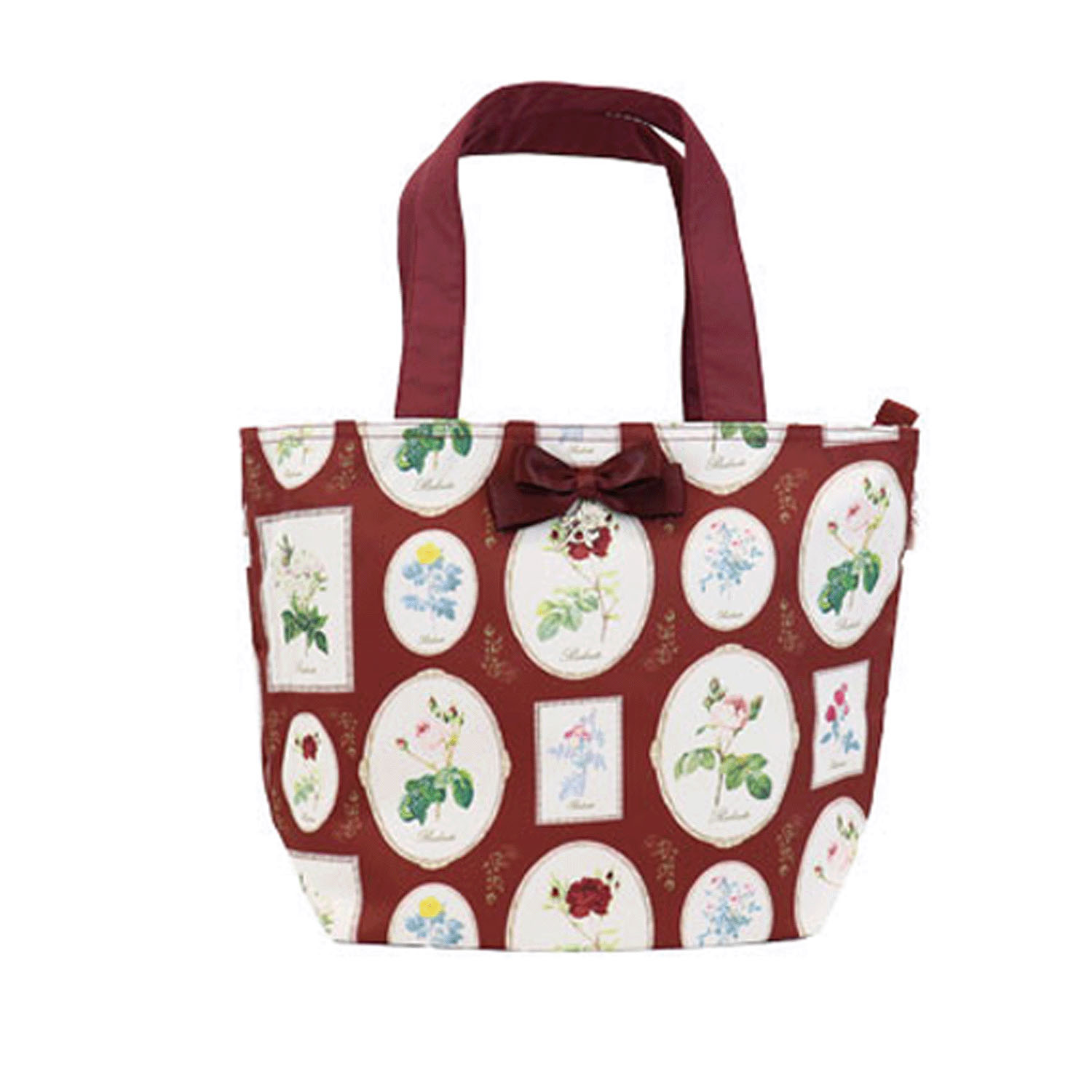 ルドゥーテ フレーム柄リボン付きミニトート【72番メーカー終了】 - 画像4