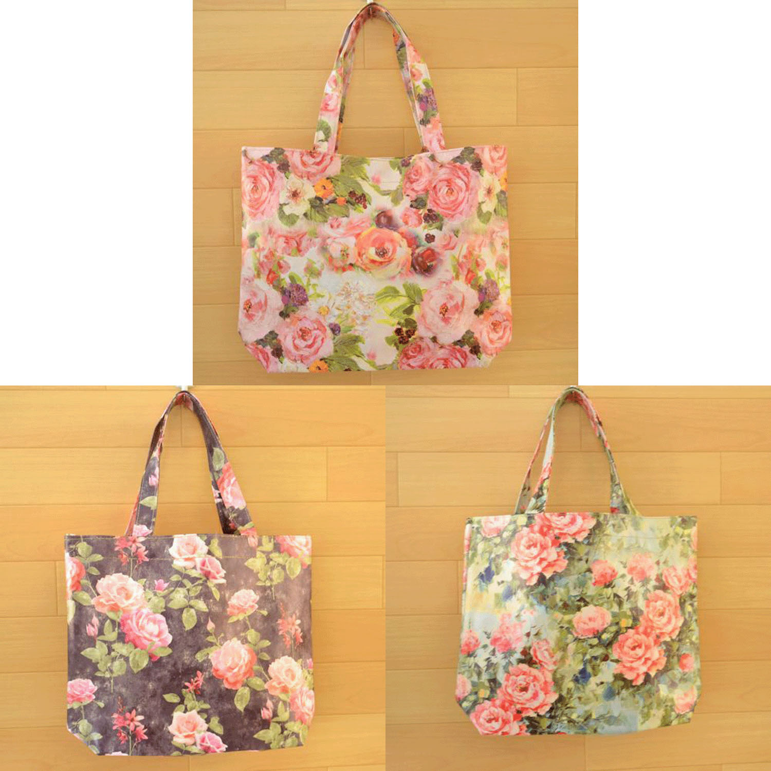 トートバッグ ローズ