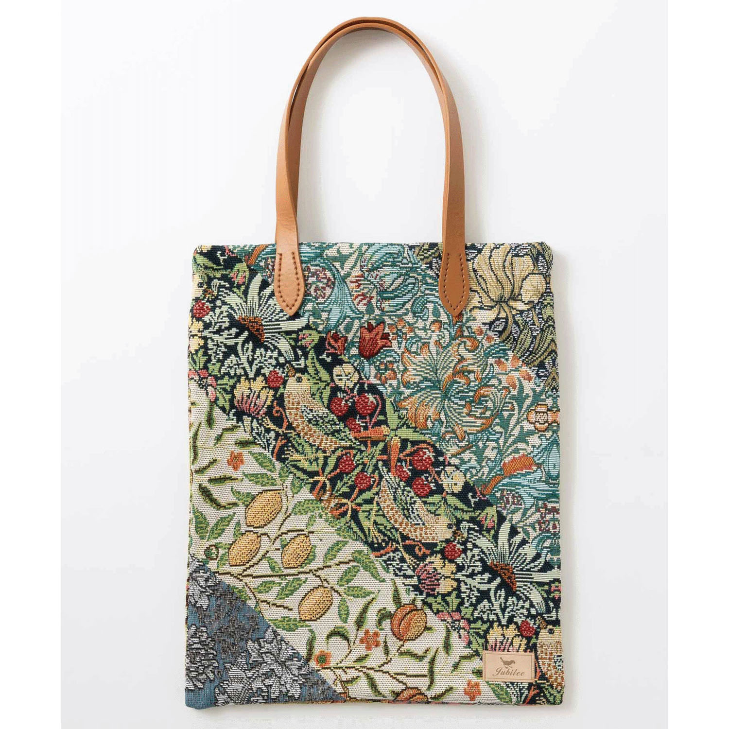 ウイリアム・モリス柄 ジャカード織 トートバッグ - 画像11