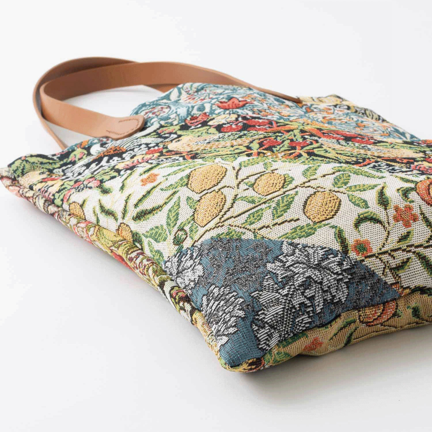 ウイリアム・モリス柄 ジャカード織 トートバッグ - 画像15