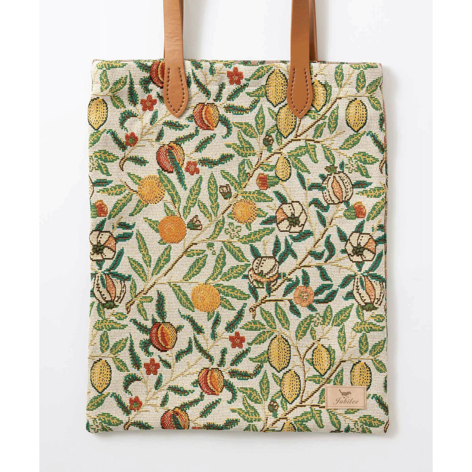 ウイリアム・モリス柄 ジャカード織 トートバッグ - 画像7