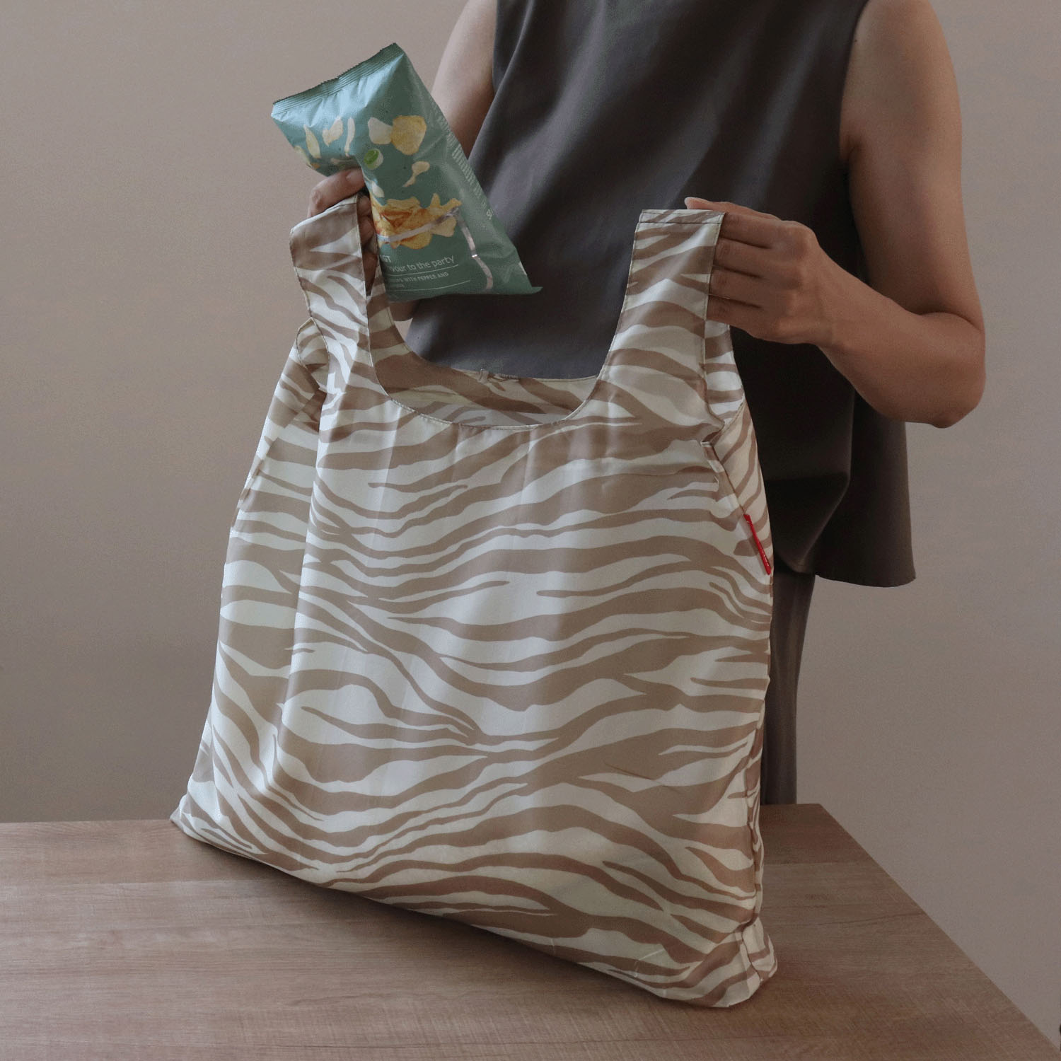 【21－84は在庫限りで終了】ライゼンタール ミニマキシショッパー ポケット - 画像3