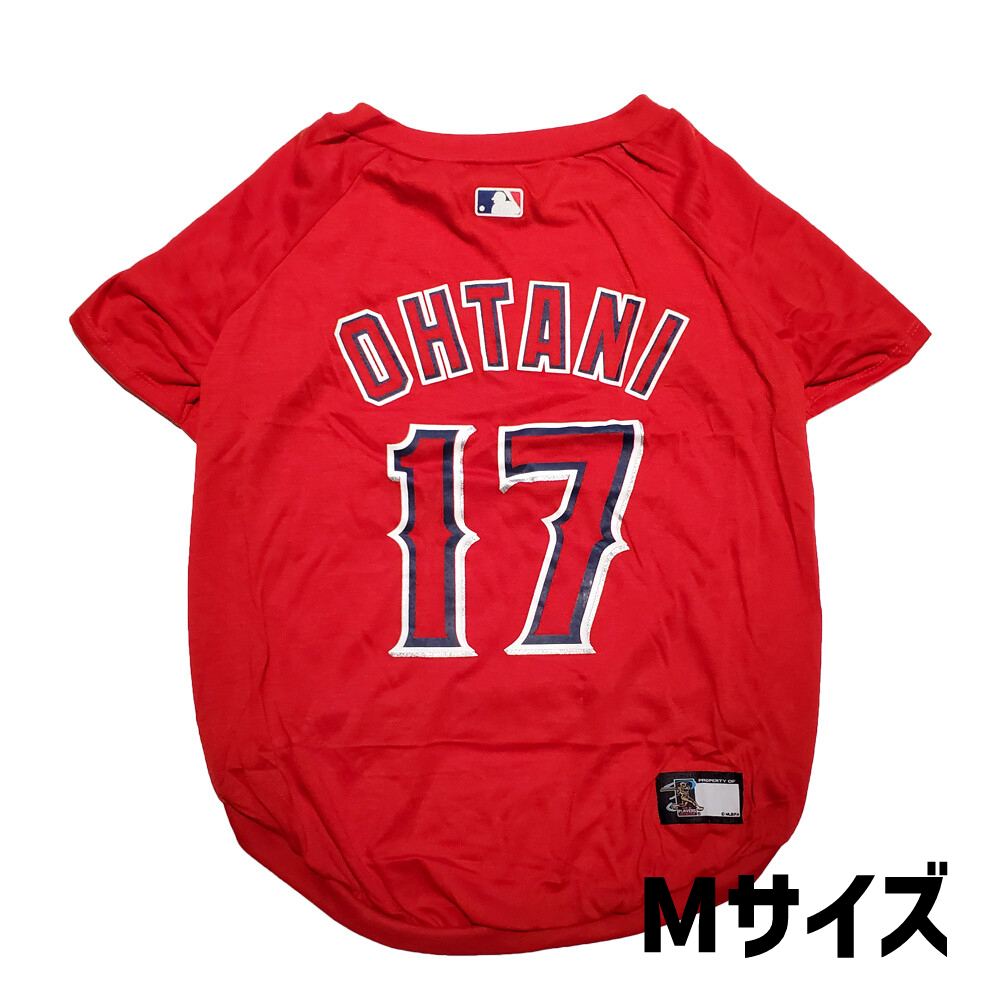 だま屋 / MLB公式 大谷翔平モデル ユニフォーム Tシャツ 犬 服 LOS