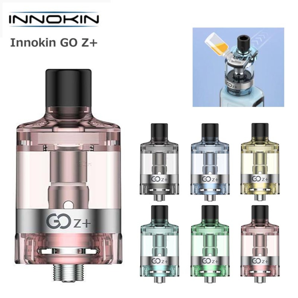 イノキン Innokin GO Z+ タンクアトマイザー 3.5ml 510スレッド 電子タバコ VAPE ベイプ | ピンク