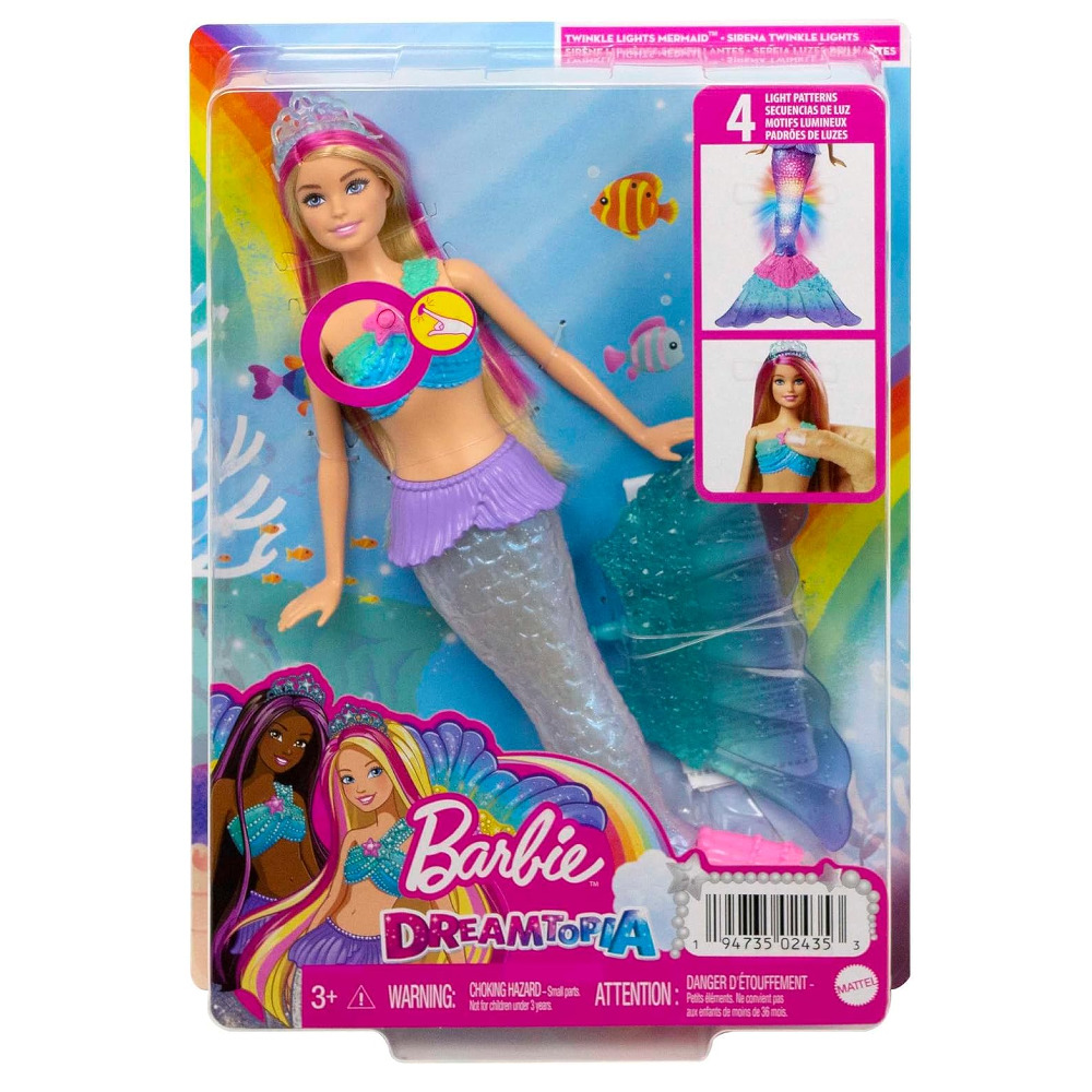 Barbie Dreamtopia Doll バービー人形 人魚 マーメイド 女の子 フィギュア プレゼント ギフト かわいい 誕生日