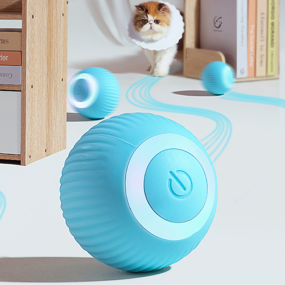 スマート猫のおもちゃ電気猫ボール自動ローリングボール猫インタラクティブおもちゃペットのおもちゃ猫屋内演奏猫アクセサリー