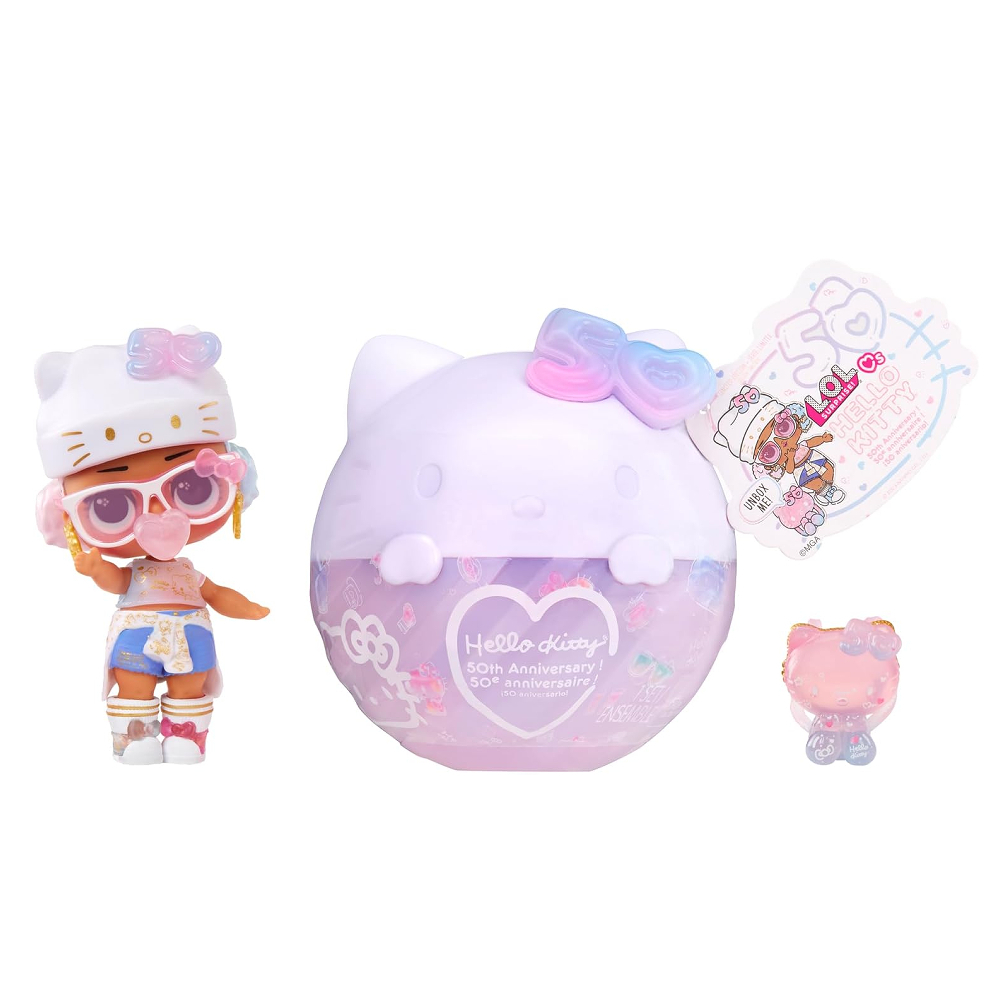 LOL サプライズ ハローキティ 50周年 コラボ 人形 フィギュア ギフト プレゼント LOL Surprise Tots Miss Pearly Doll