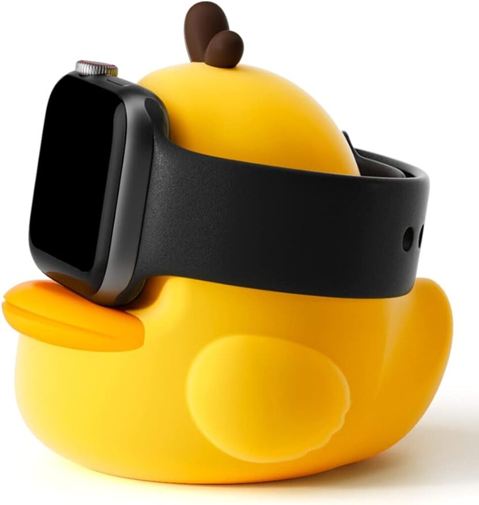 アップルウォッチ 卓上充電スタンド ひよこ AppleWatch 腕時計スタンド おしゃれ かわいい 韓国 iWatch | yellow