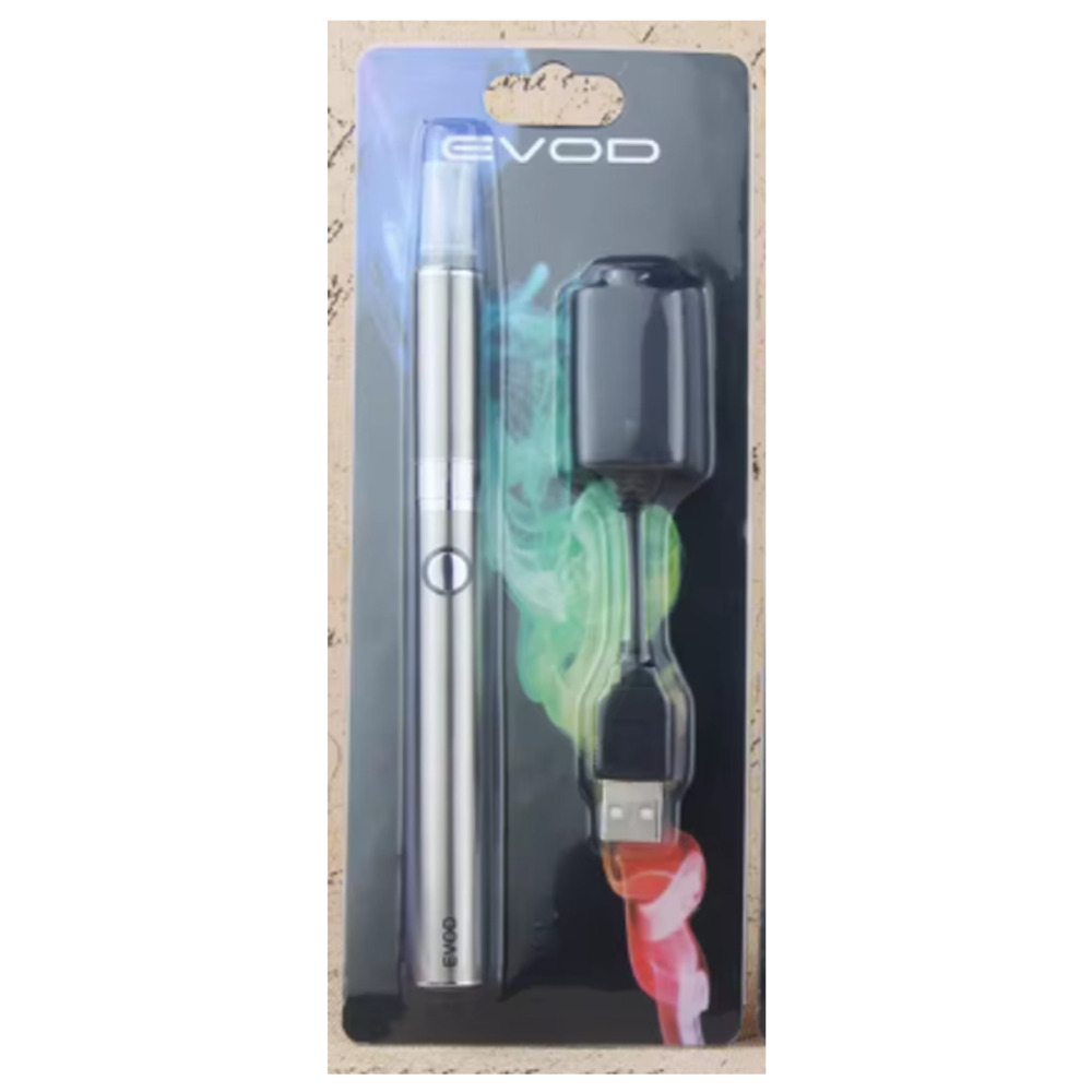 Evod MT3 900mAh Vapeスターターキット Eタバコ EGO Vaporizer 2.4mlアトマイザー 電子水ギセルペンセット|電子タバコキット|  | グレー-900mAh