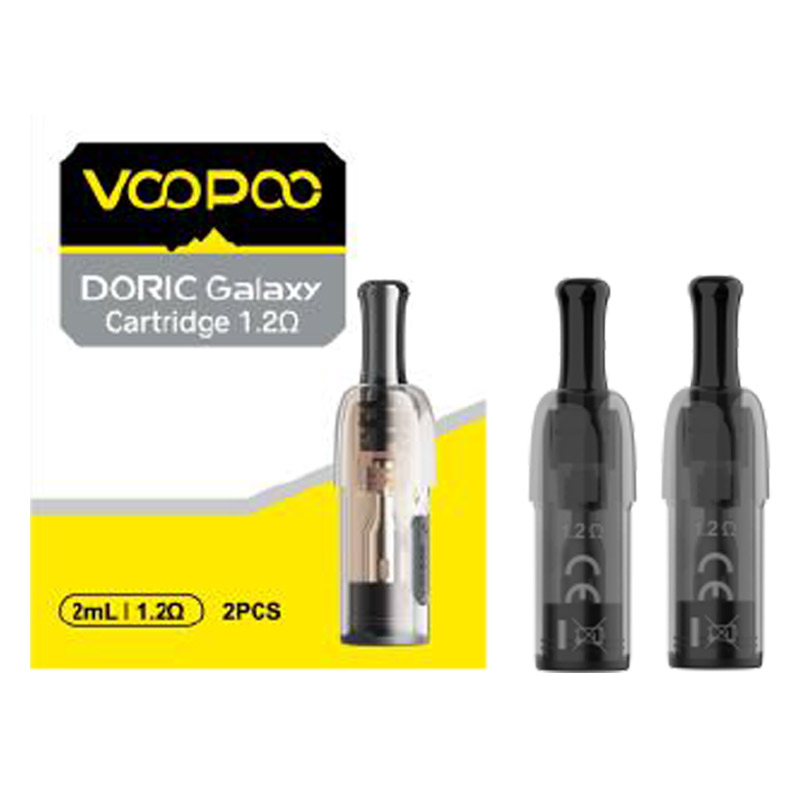 ブープー VOOPOO Doric Galaxy Doric Galaxy S1 ポッドカートリッジ 2ml (2個/パック) | 1.2ohm 