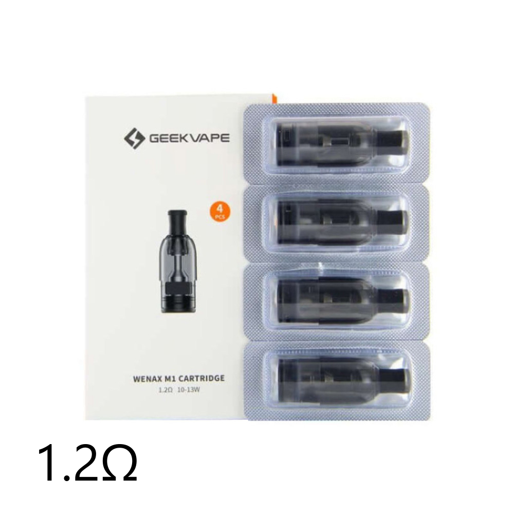 ギークベープ(Geekvape)　Wenax M1 ポッドカートリッジ 2ml | 1.2ohm 