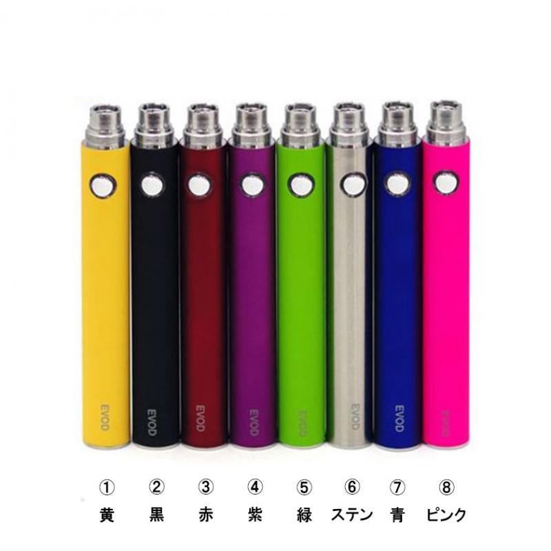 カンガーテック Kangertech  EVOD エヴォド エボド バッテリー 510スレッド 3.7v 1000mAh | 6シルバー